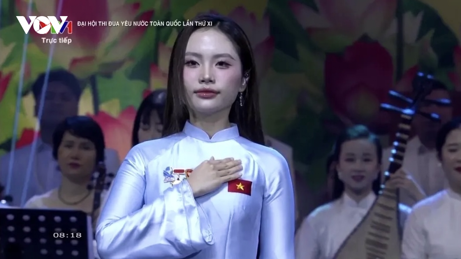 Phương Mỹ Chi tiếp tục đứng trên sân khấu “ngày hội lớn” của đất nước