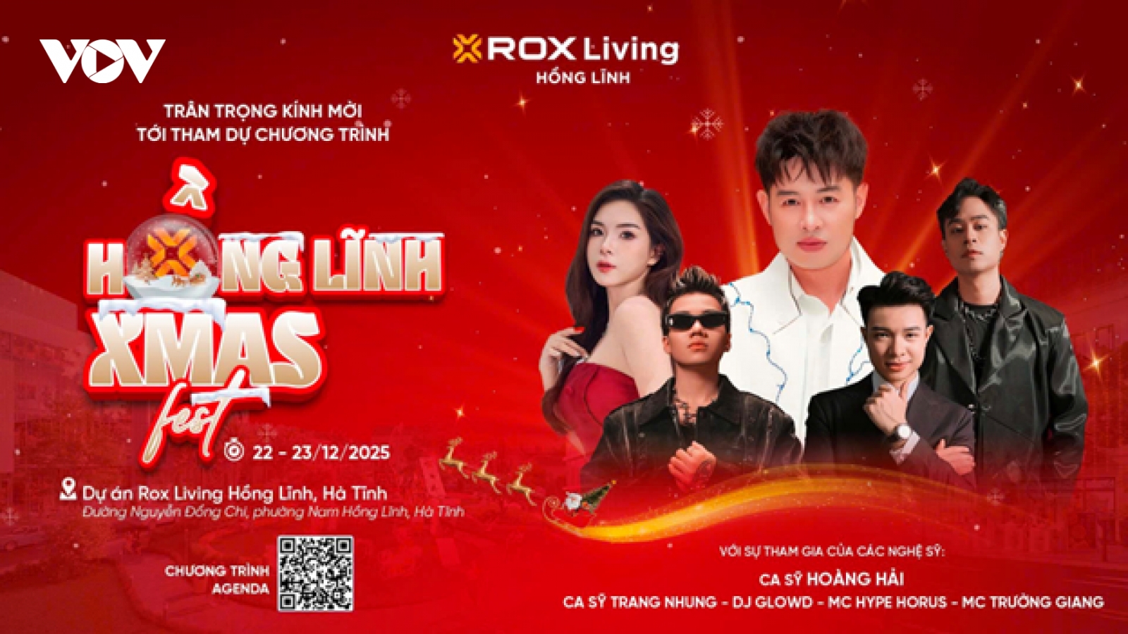 Điểm hẹn Giáng Sinh rộn ràng tại ROX Living Hồng Lĩnh