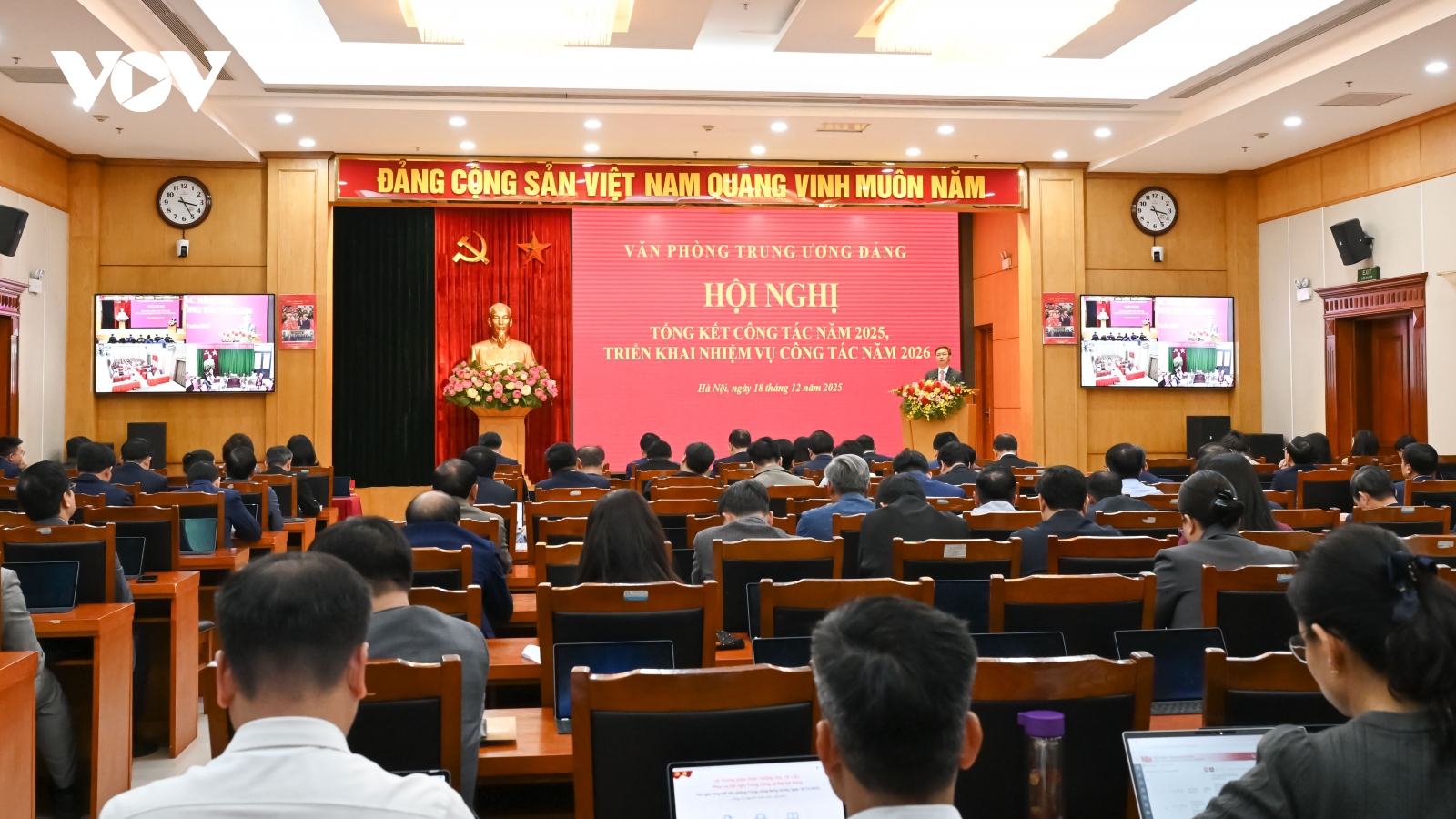 Văn phòng Trung ương Đảng tổ chức Hội nghị tổng kết công tác năm