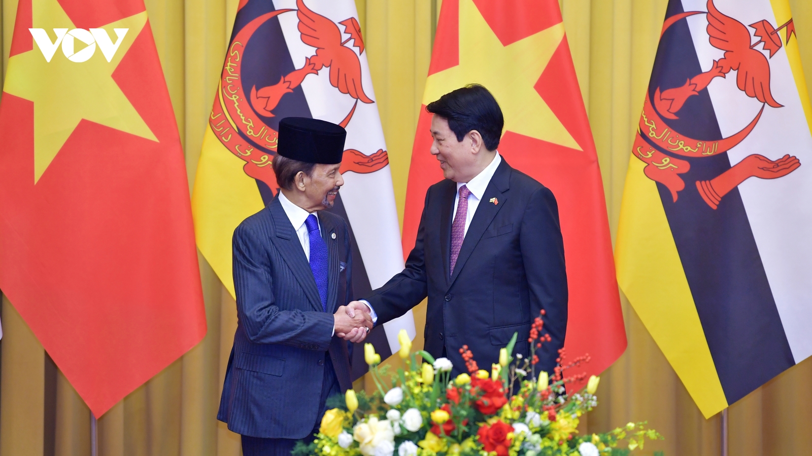 Toàn cảnh chuyến thăm Việt Nam của Quốc vương Brunei Hassanal Bolkiah