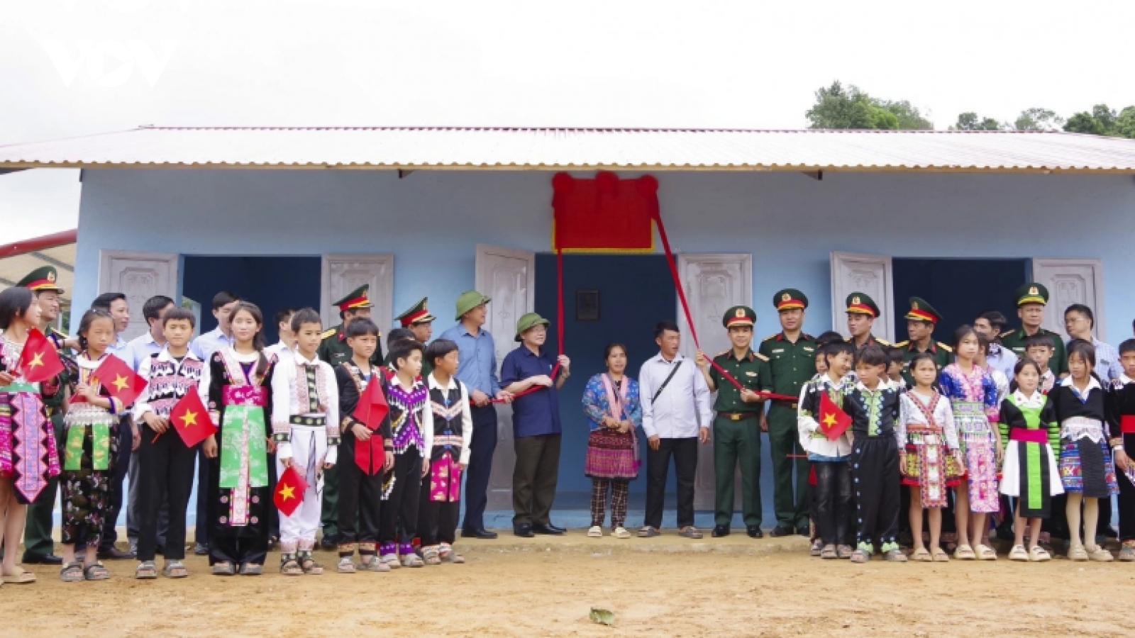 Xuân đến sớm trong những căn nhà mới nơi vùng lũ Điện Biên