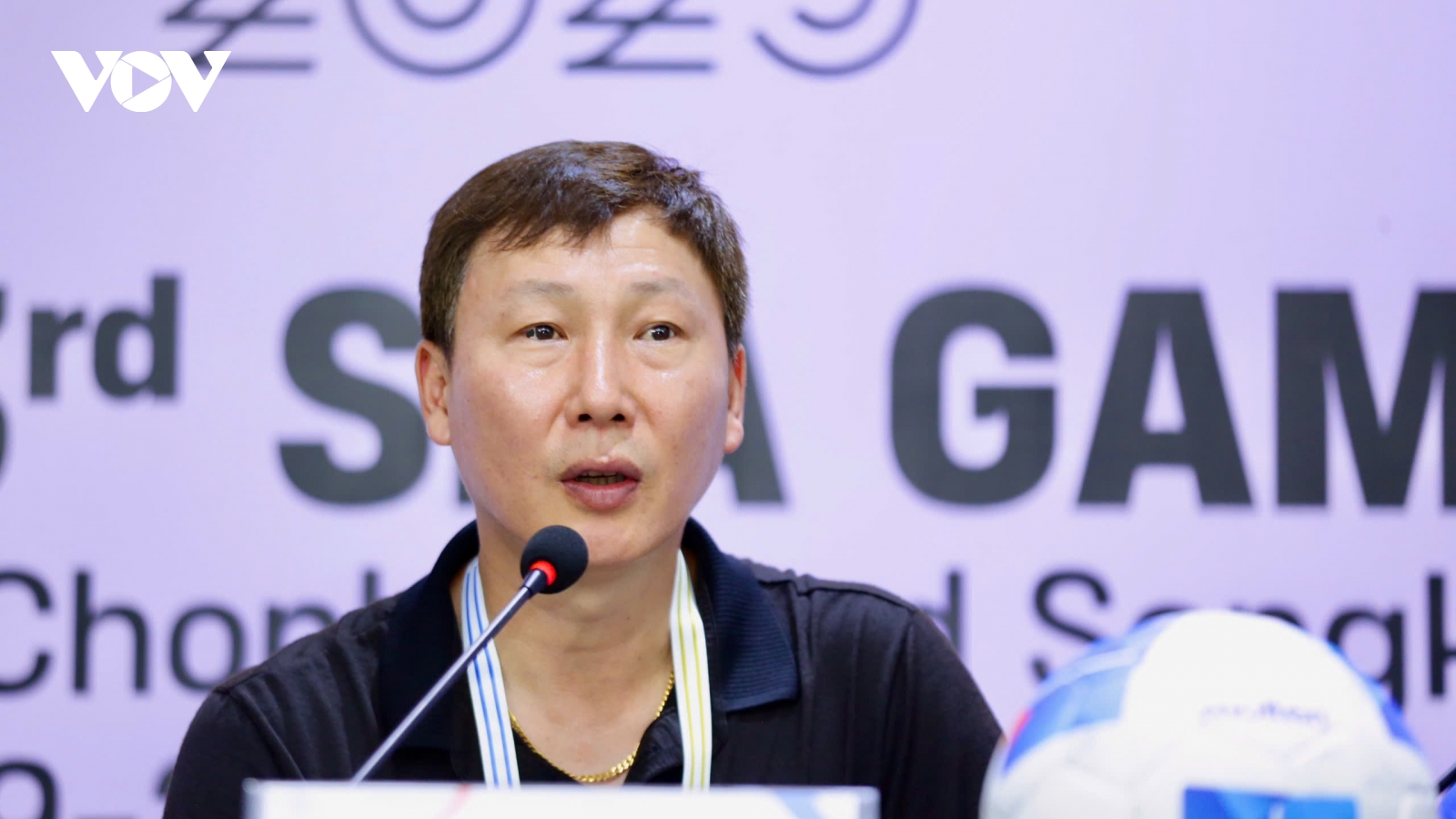 HLV Kim Sang Sik tiết lộ bất ngờ sau trận U22 Việt Nam thắng nhọc U22 Lào