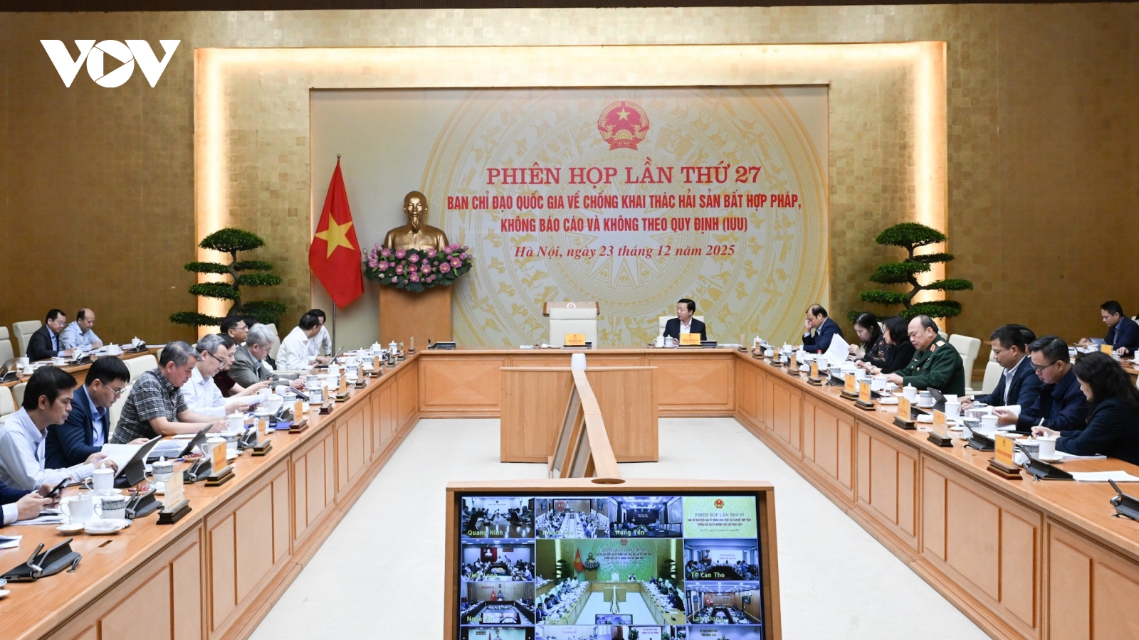 Phó Thủ tướng Trần Hồng Hà: Hoàn thiện báo cáo tiến độ chống khai thác IUU