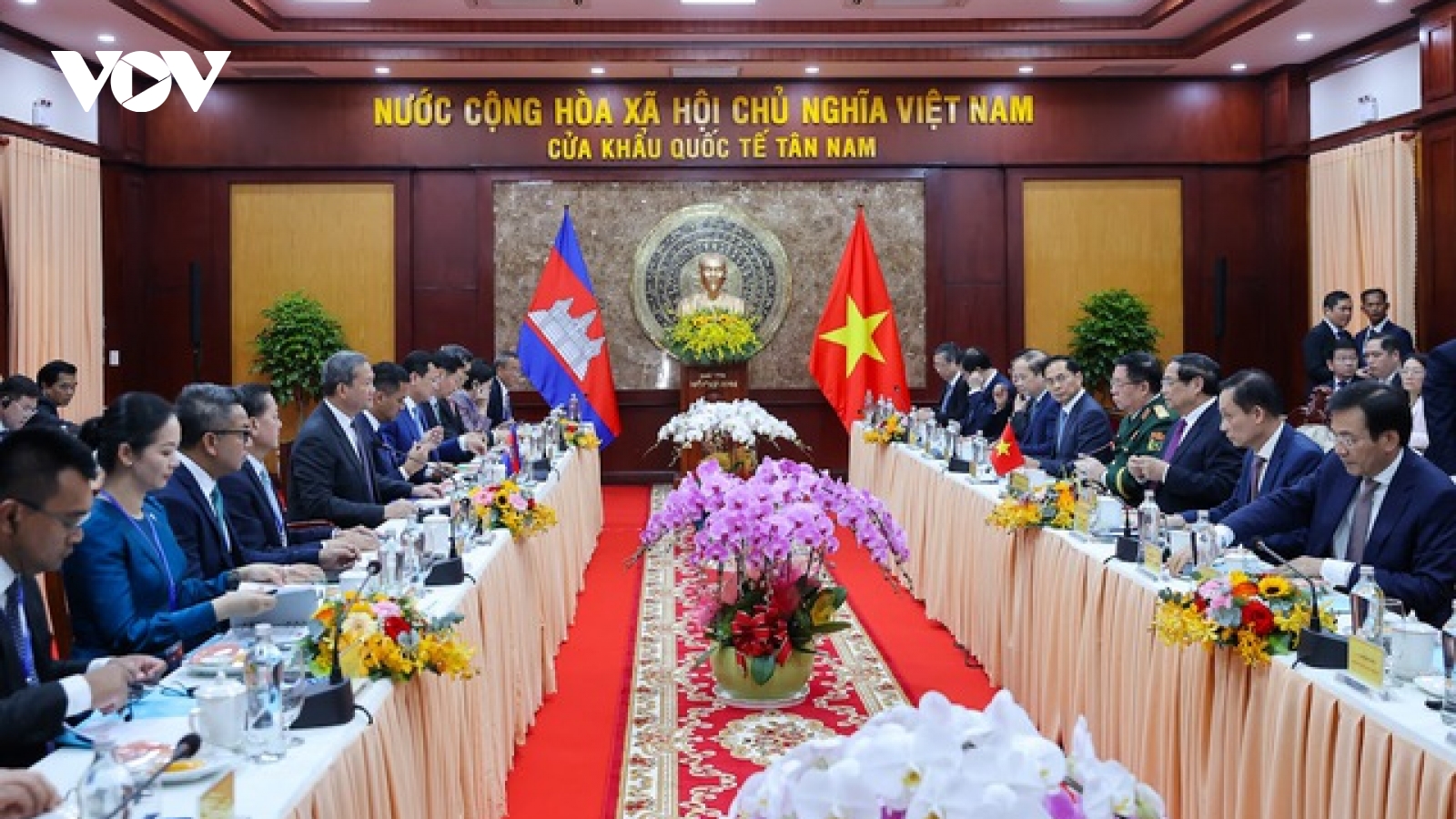 Thủ tướng Phạm Minh Chính hội đàm với Thủ tướng Campuchia Hun Manet