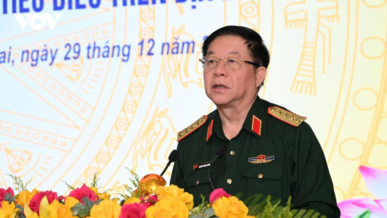 Đại tướng Nguyễn Trọng Nghĩa gặp mặt 100 già làng, người uy tín Tây Nguyên