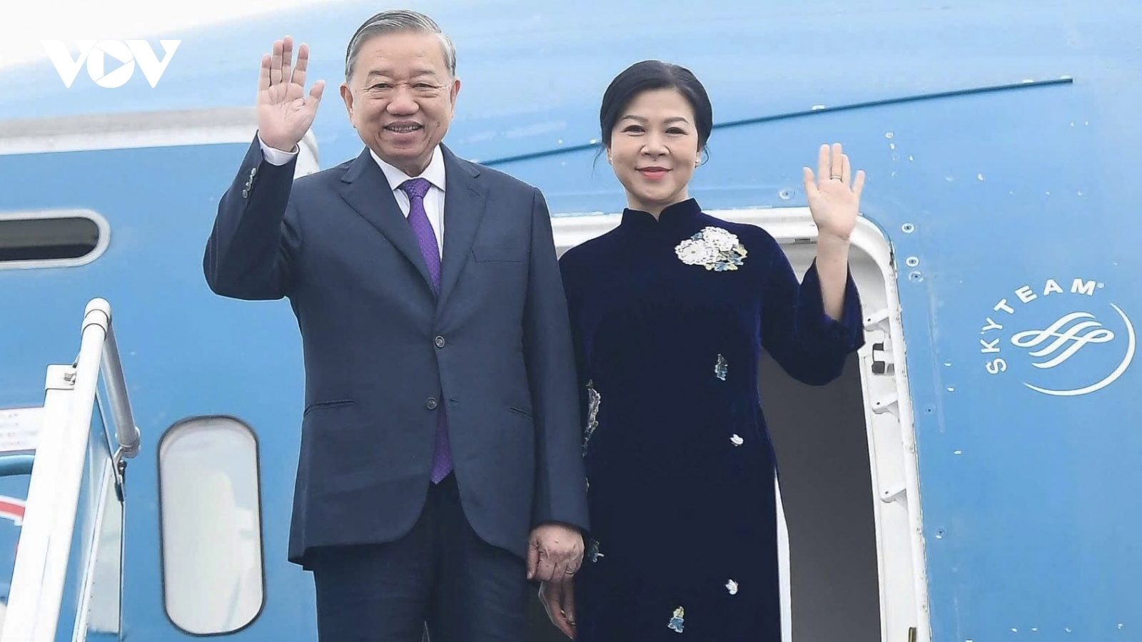 Tổng Bí thư Tô Lâm lên đường thăm cấp Nhà nước tới Lào