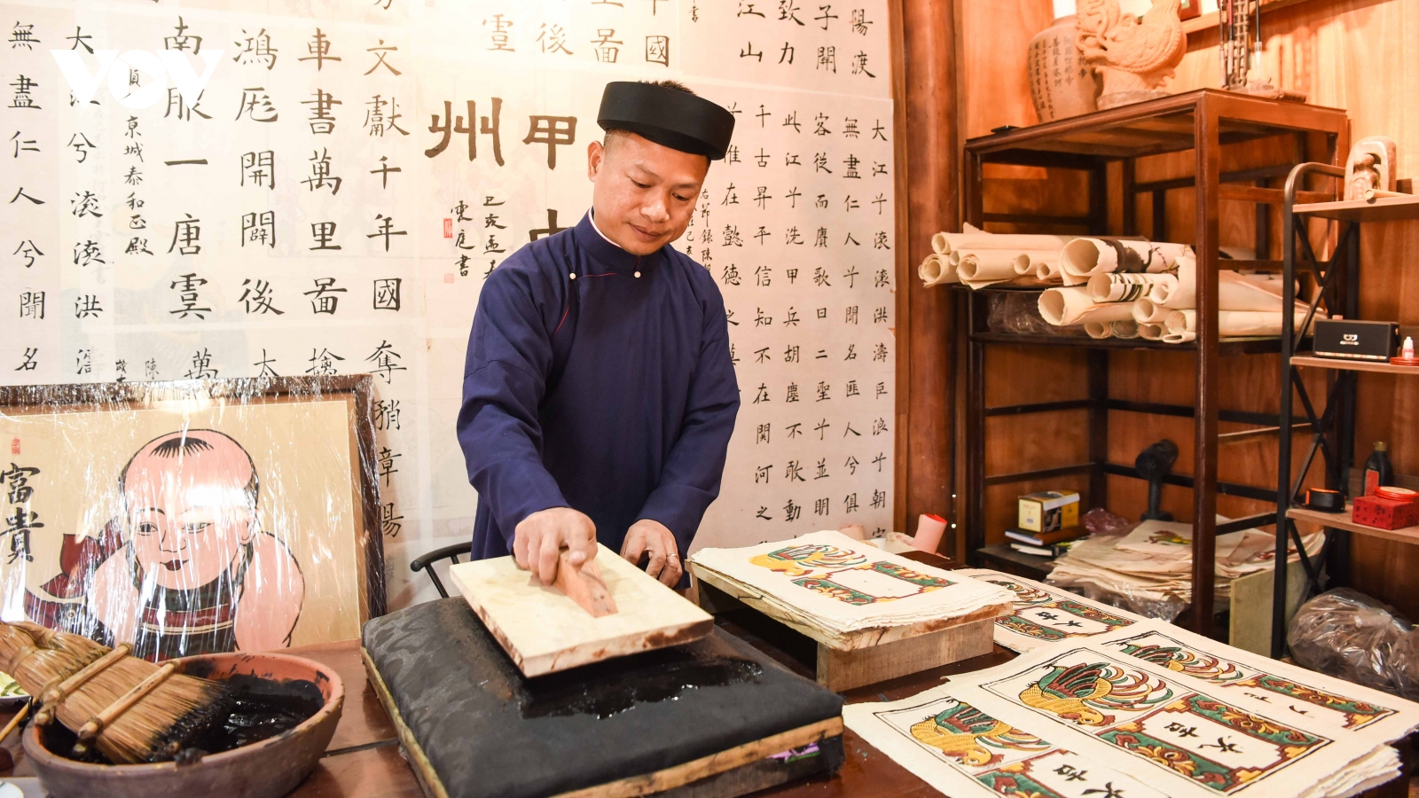 Bắc Ninh sẽ tổ chức đón nhận bằng của UNESCO vinh danh nghề làm tranh dân gian Đông Hồ