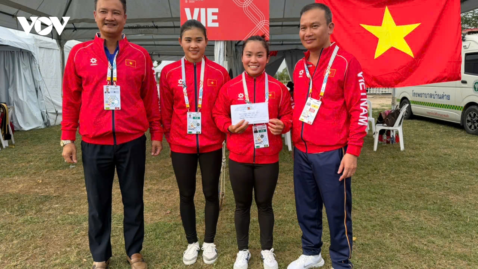 Hai VĐV giành HCV đầu tiên cho Việt Nam ở SEA Games 33 gửi lời tri ân