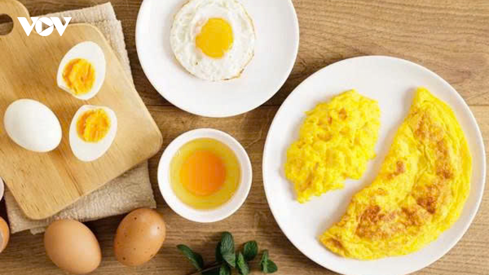 Trứng luộc hay trứng chiên tốt hơn cho sức khỏe?