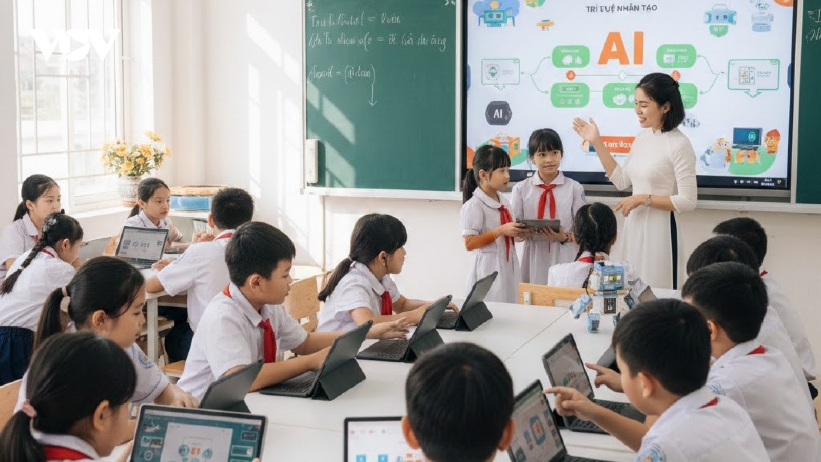 Bộ GD-ĐT thí điểm dạy AI cho học sinh từ tiểu học