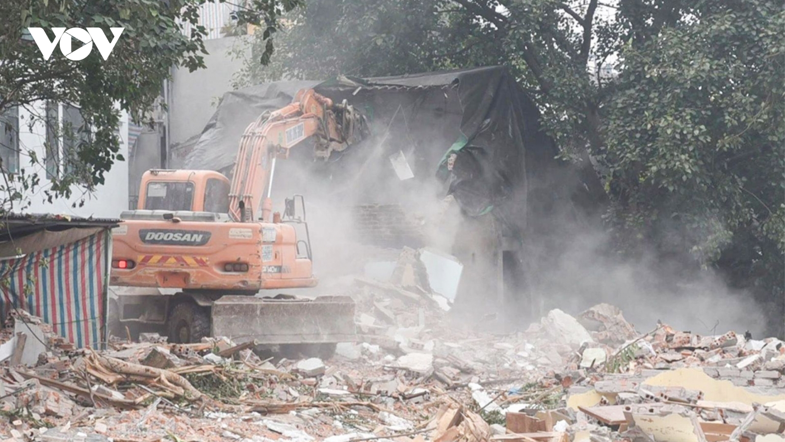 Hoàn thành 100% giải phóng mặt bằng cho dự án đường Vành đai 1