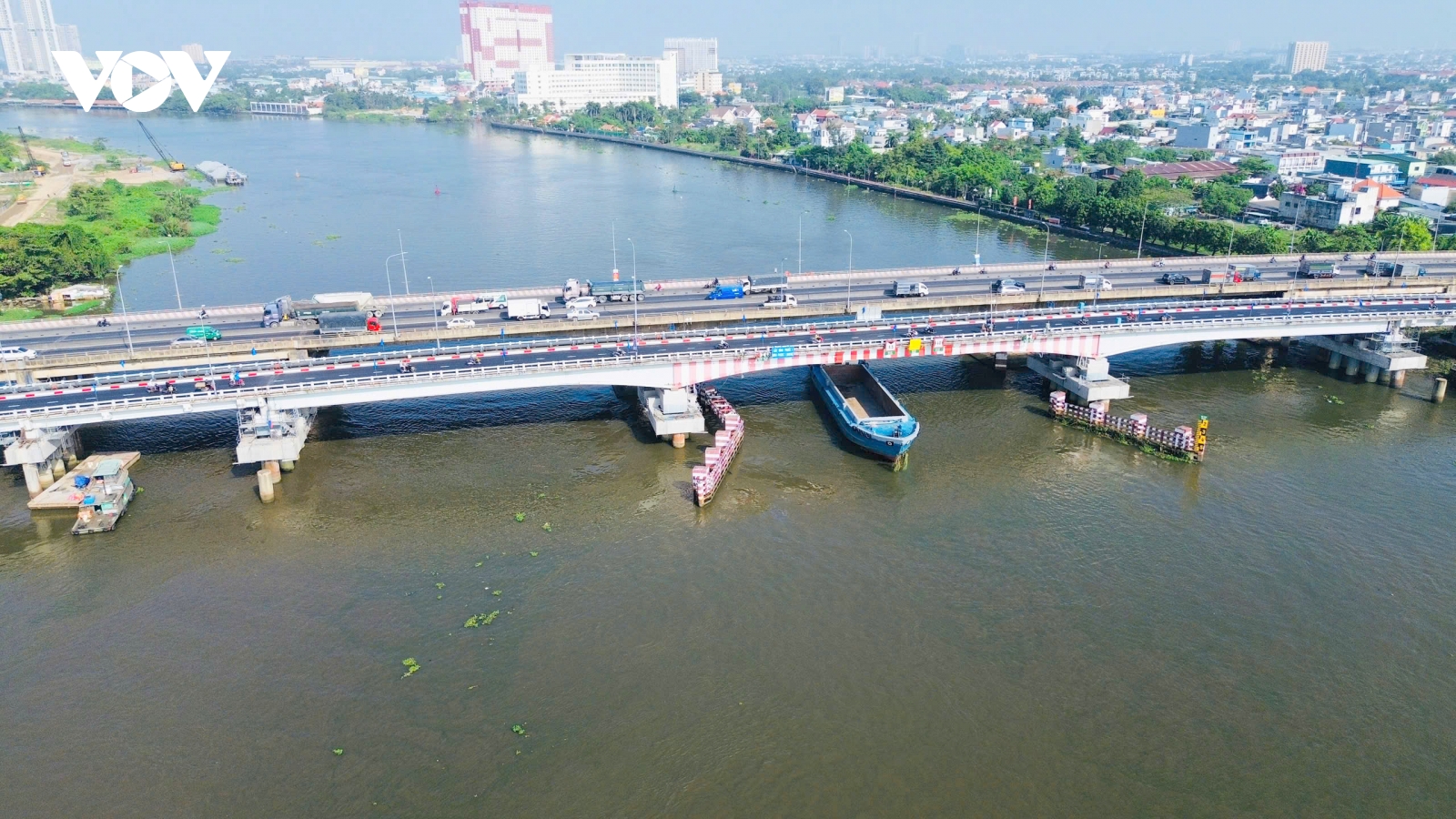 TP.HCM hoàn thành nâng tĩnh không cầu Bình Phước 1 trên Quốc lộ 1