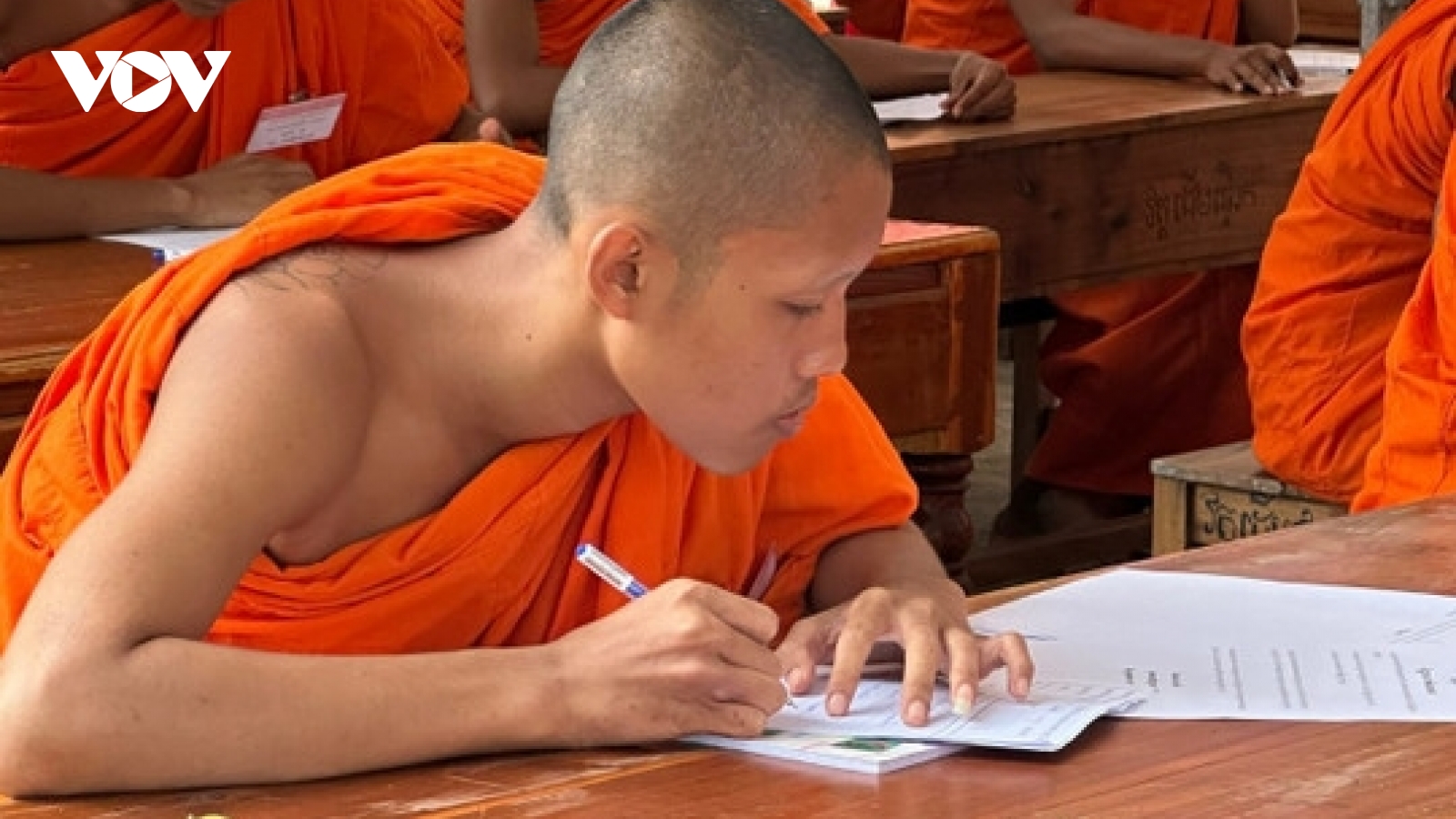 Bảo tồn chữ Paly - giữ mạch nguồn văn hóa Khmer