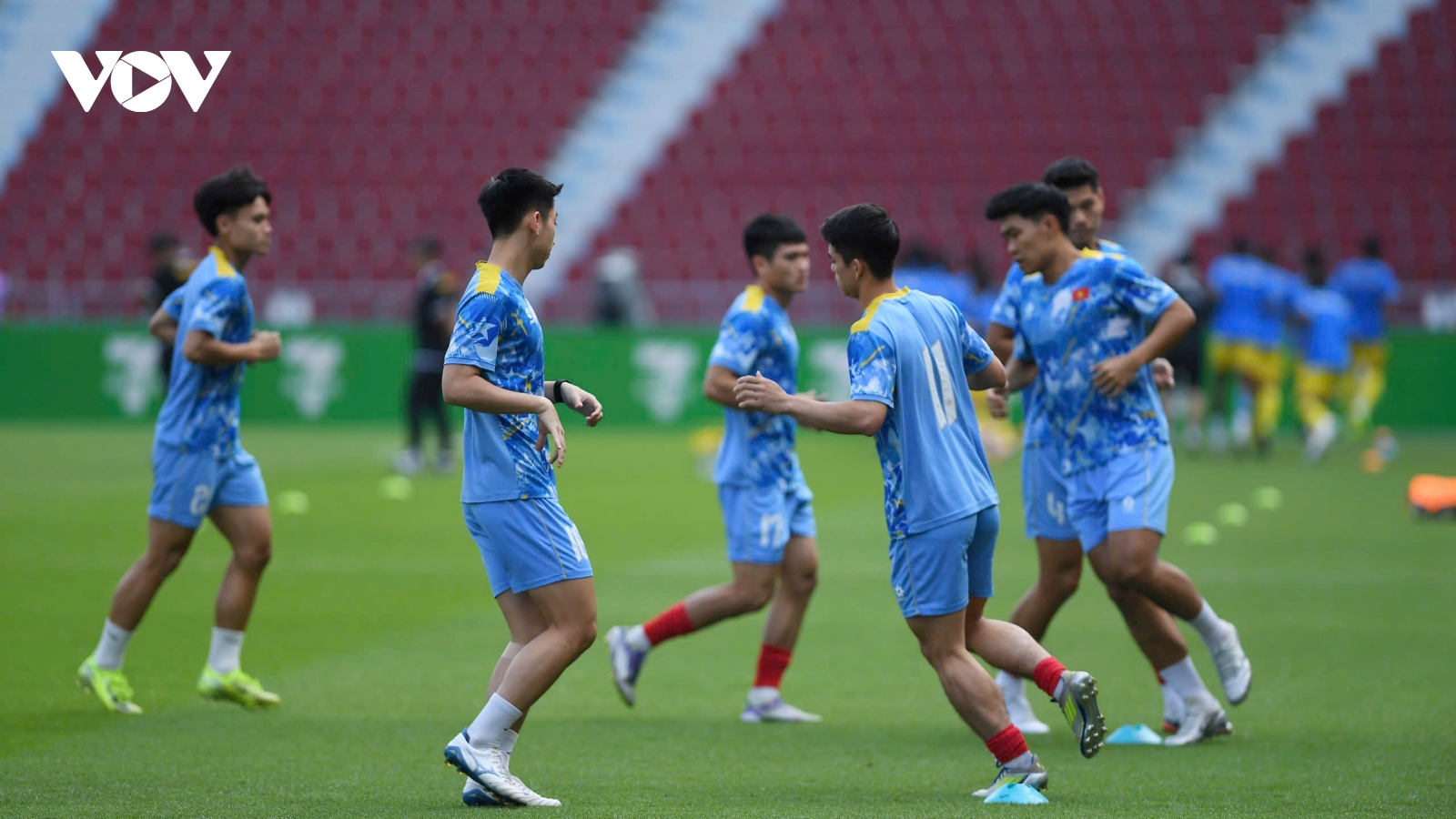 U22 Việt Nam bất ngờ đổi sân tập trước thềm bán kết SEA Games 33