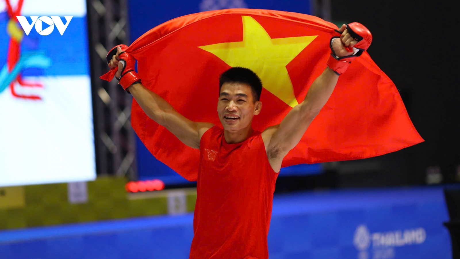 Võ sĩ MMA Việt Nam vỡ òa cảm xúc sau tấm HCV ở SEA Games 33