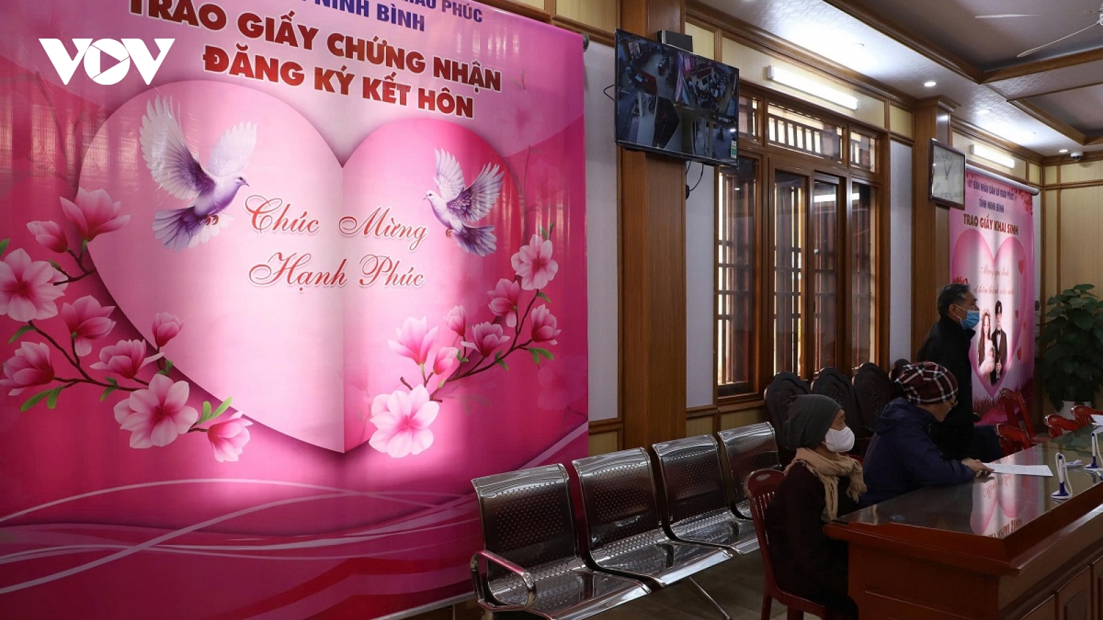 Góc "check-in" đặc biệt tại Trung tâm hành chính công xã Giao Phúc, Ninh Bình