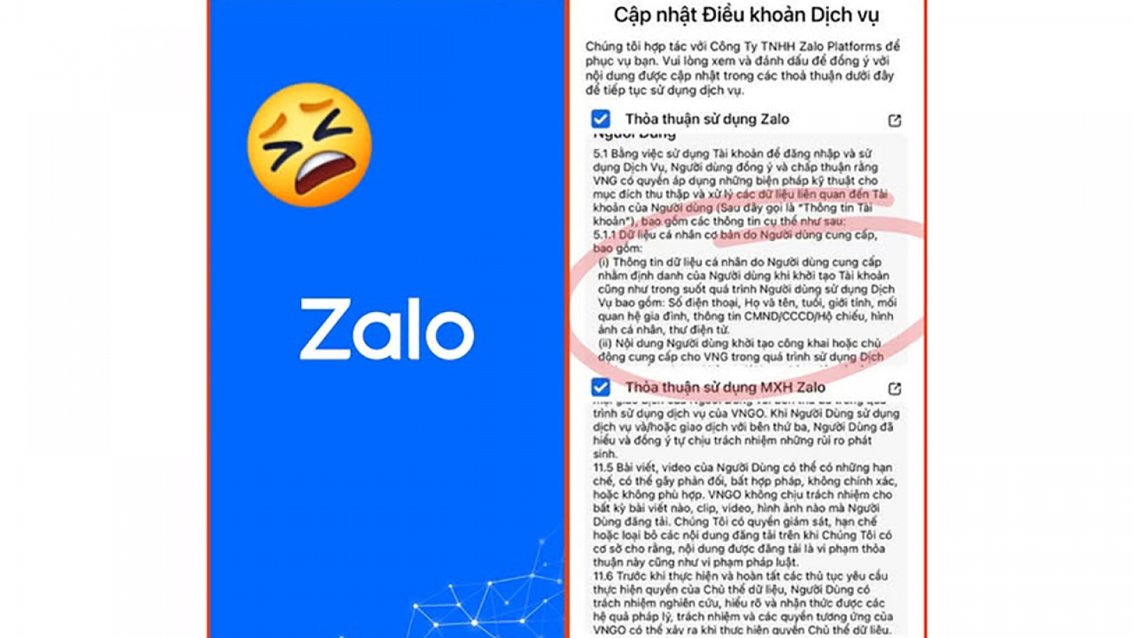 Zalo bị xử phạt: Người dùng đã bấm “OK” dữ liệu cá nhân giờ ra sao?