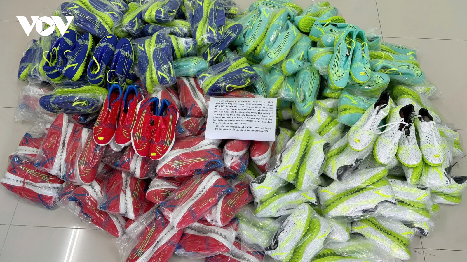 Phát hiện 200 sản phẩm giả mạo nhãn hiệu ở Đà Nẵng
