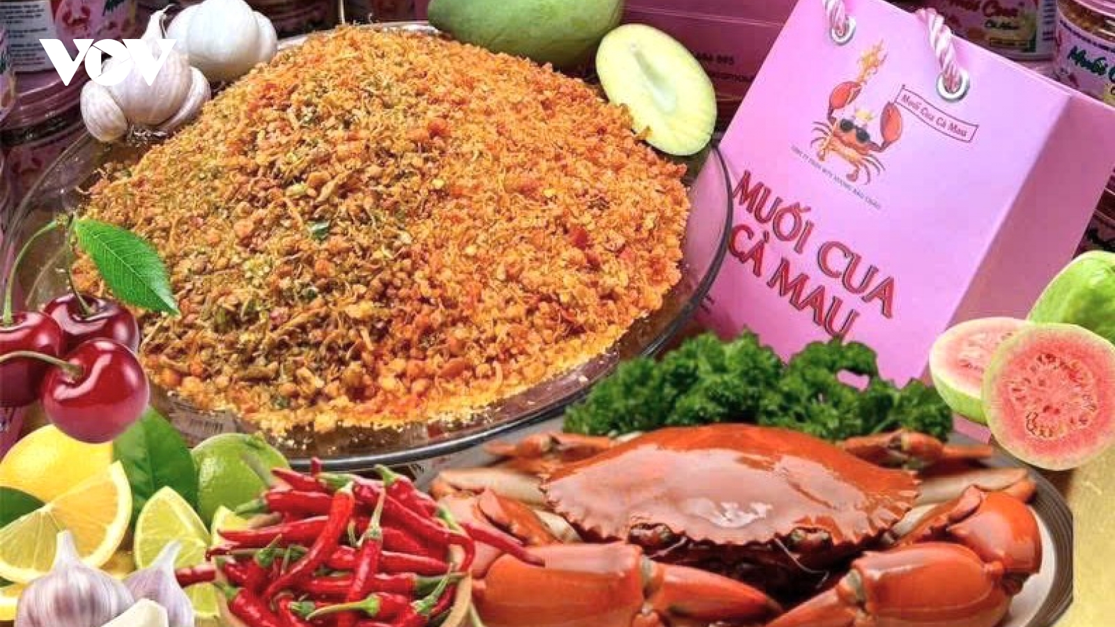 Muối cua xứ U Minh - Đưa hương cua Cà Mau vươn xa