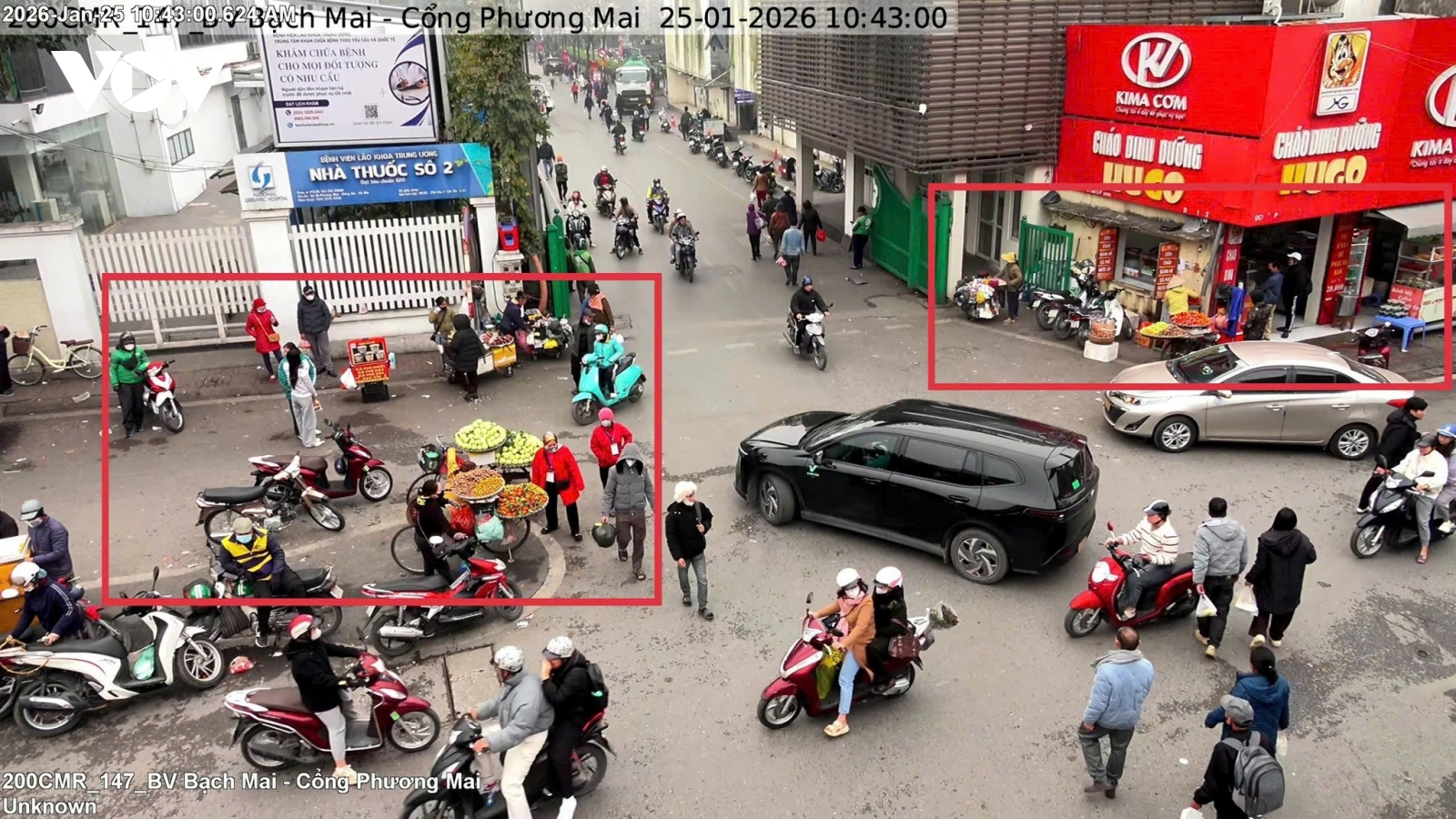 Phạt nguội 332 trường hợp qua camera AI chỉ trong một ngày