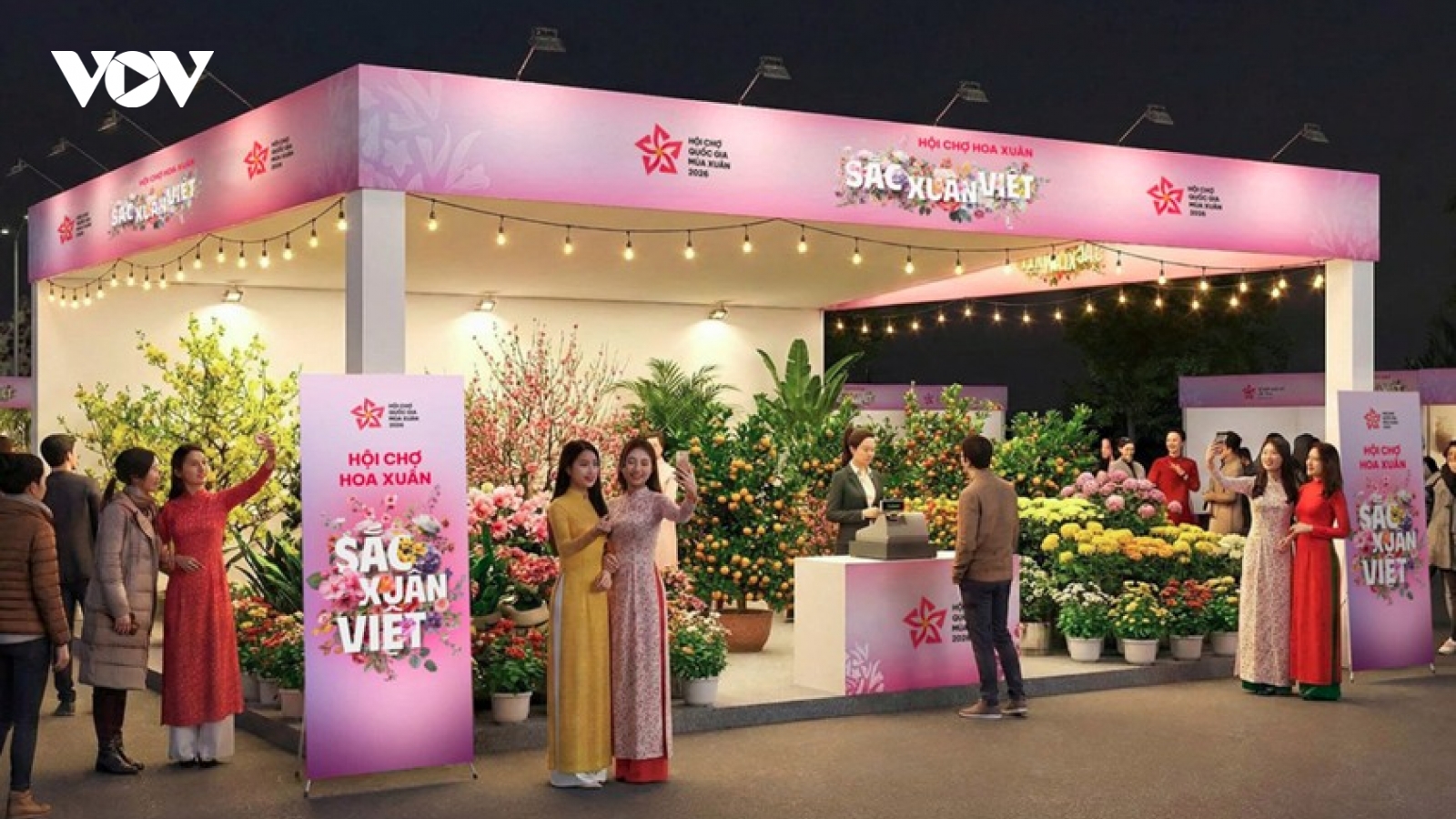 Hội chợ Hoa Xuân 2026 sẽ diễn ra vào tuần đầu tiên của tháng 2