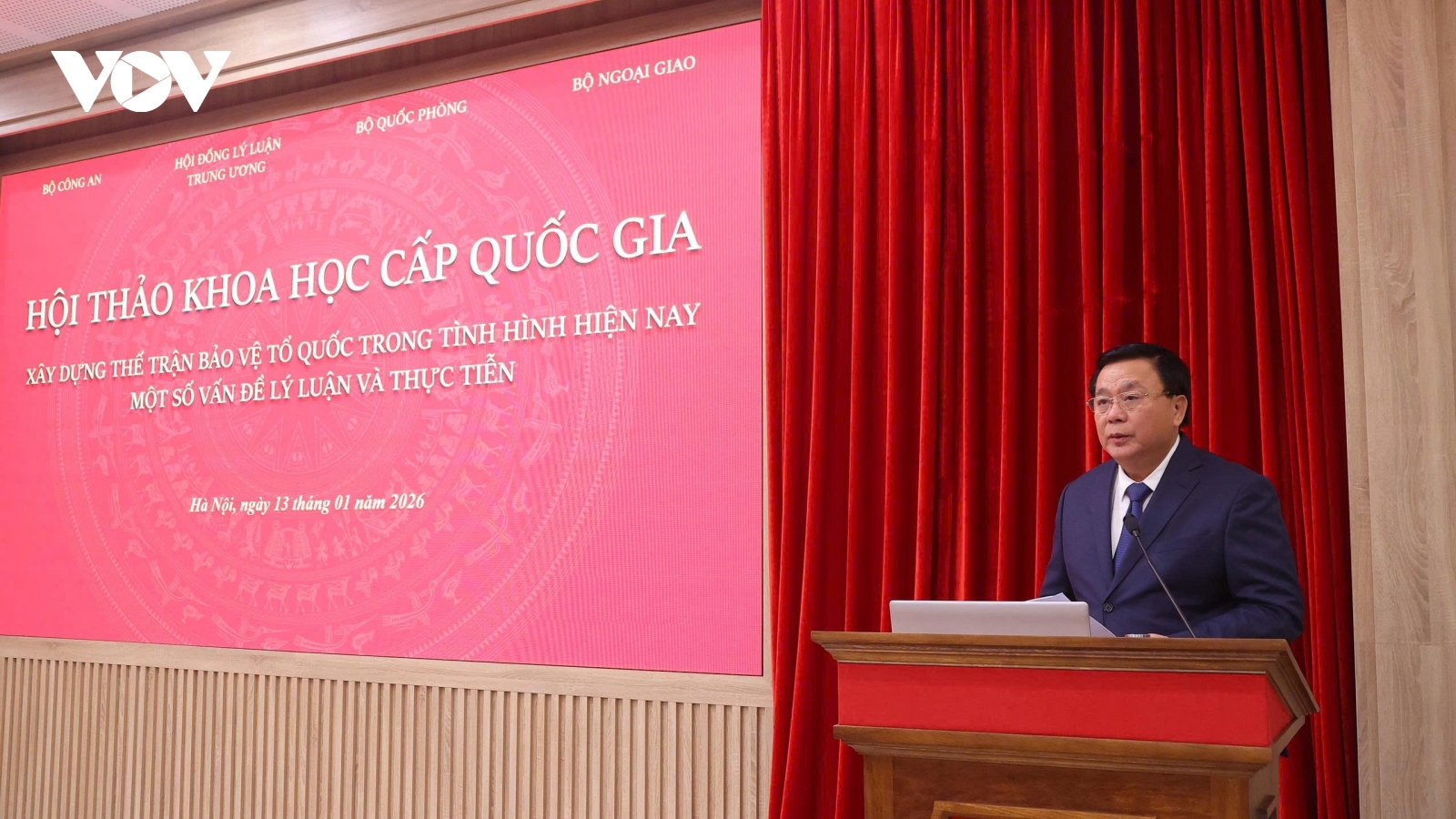 Hội thảo khoa học “Xây dựng thế trận bảo vệ Tổ quốc trong tình hình hiện nay"