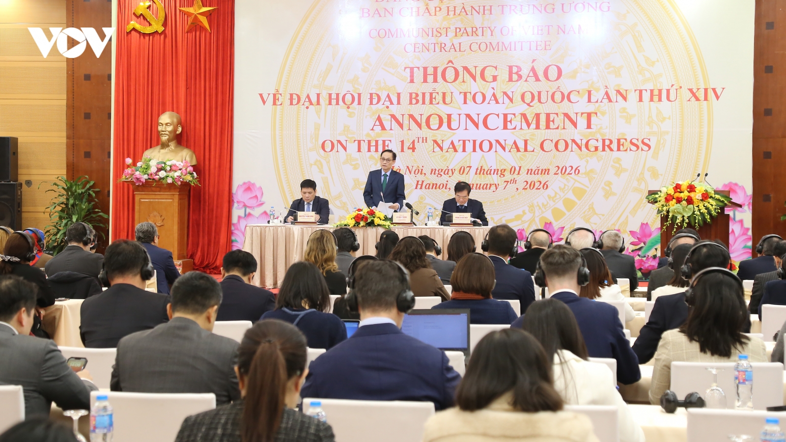 Thông báo về Đại hội XIV của Đảng tới các cơ quan đại diện ngoại giao, quốc tế