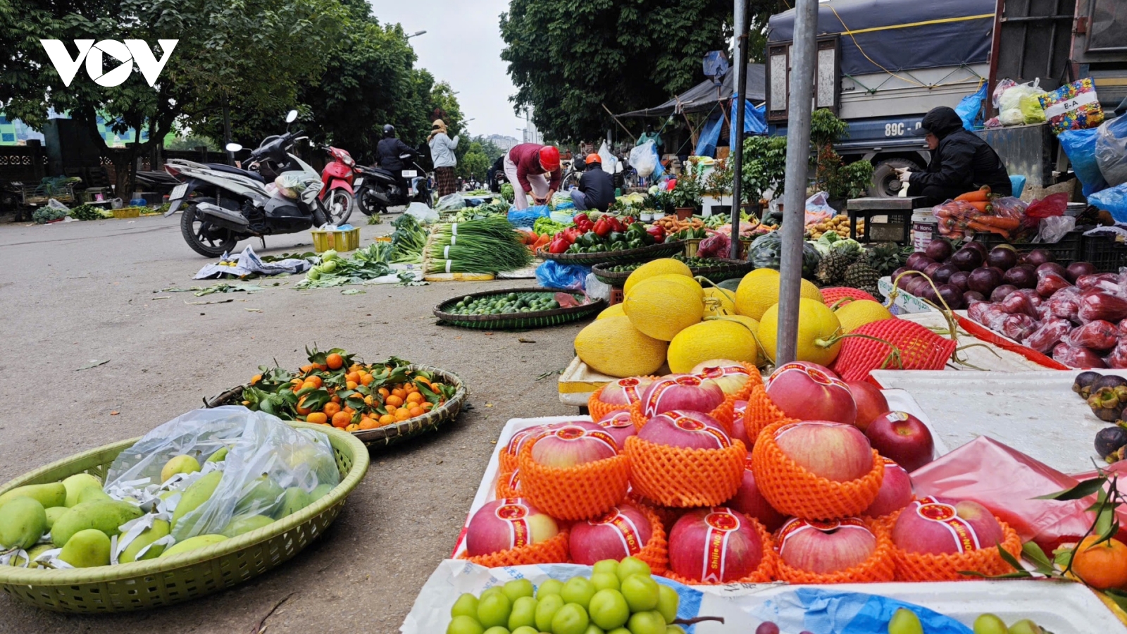 Chợ cóc, chợ tạm ở Hà Nội trước ngày xử lý dứt điểm 30/1