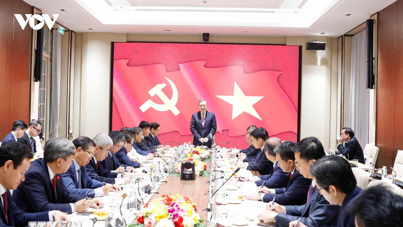 Party chief To Lam calls for stronger reform in foreign affairs