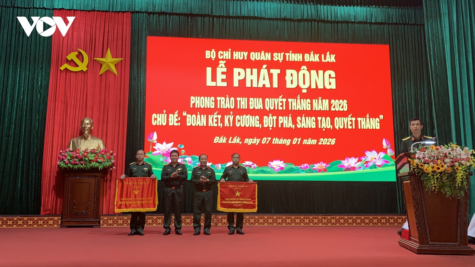 Lực lượng vũ trang tỉnh Đắk Lắk thi đua hướng tới Đại hội XIV của Đảng