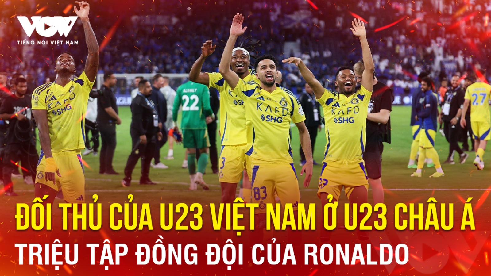 Tin bóng đá 1-1: Đối thủ của U23 Việt Nam ở U23 châu Á triệu tập đồng đội Ronaldo