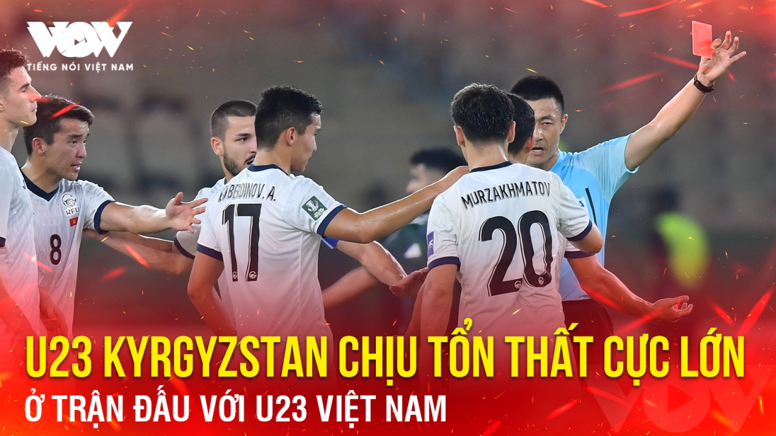 Tin bóng đá 7-1: U23 Kyrgyzstan chịu tổn thất cực lớn ở trận đấu với U23 Việt Nam