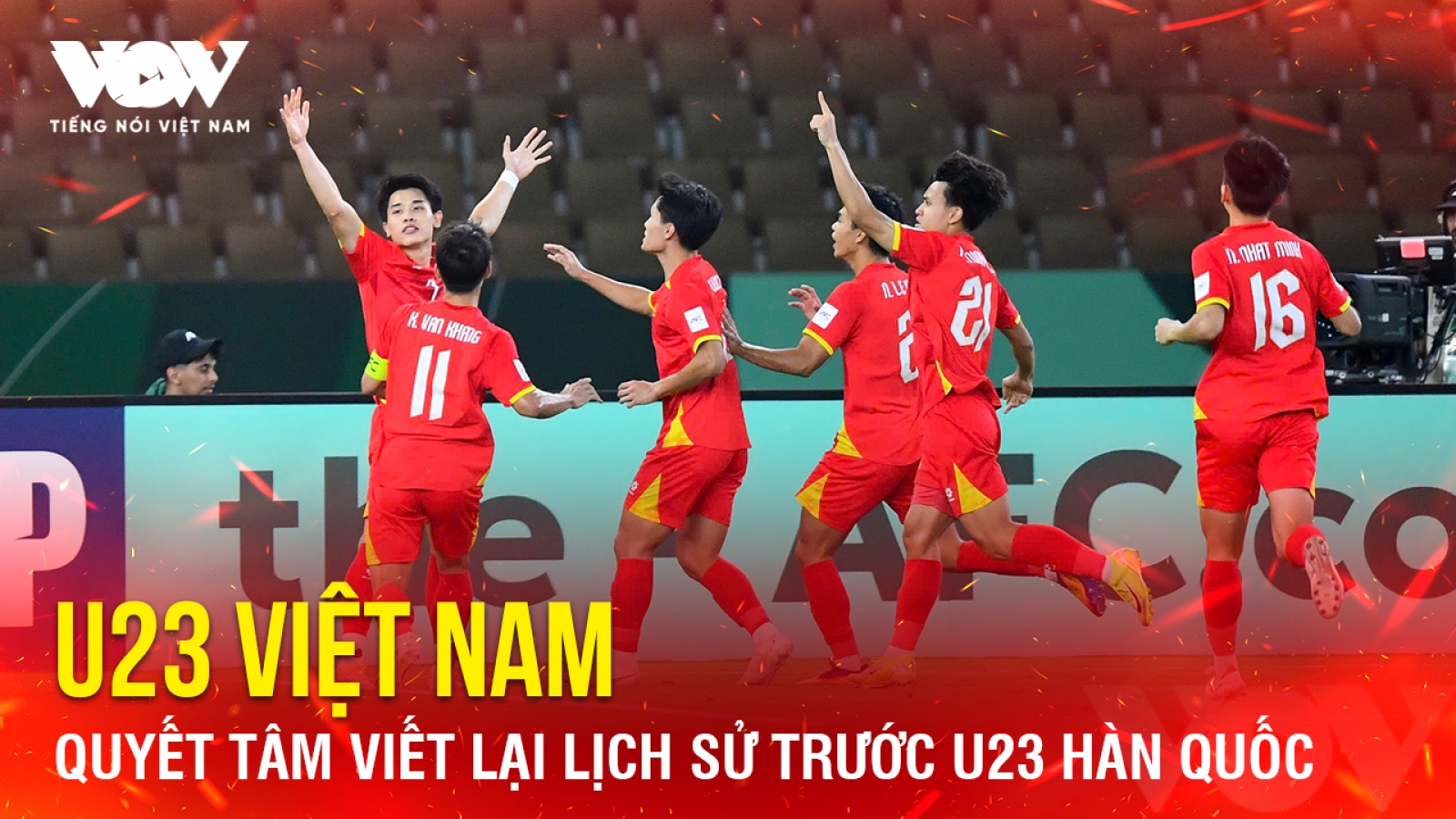 Tin bóng đá 23-1: U23 Việt Nam quyết tâm viết lại lịch sử trước U23 Hàn Quốc