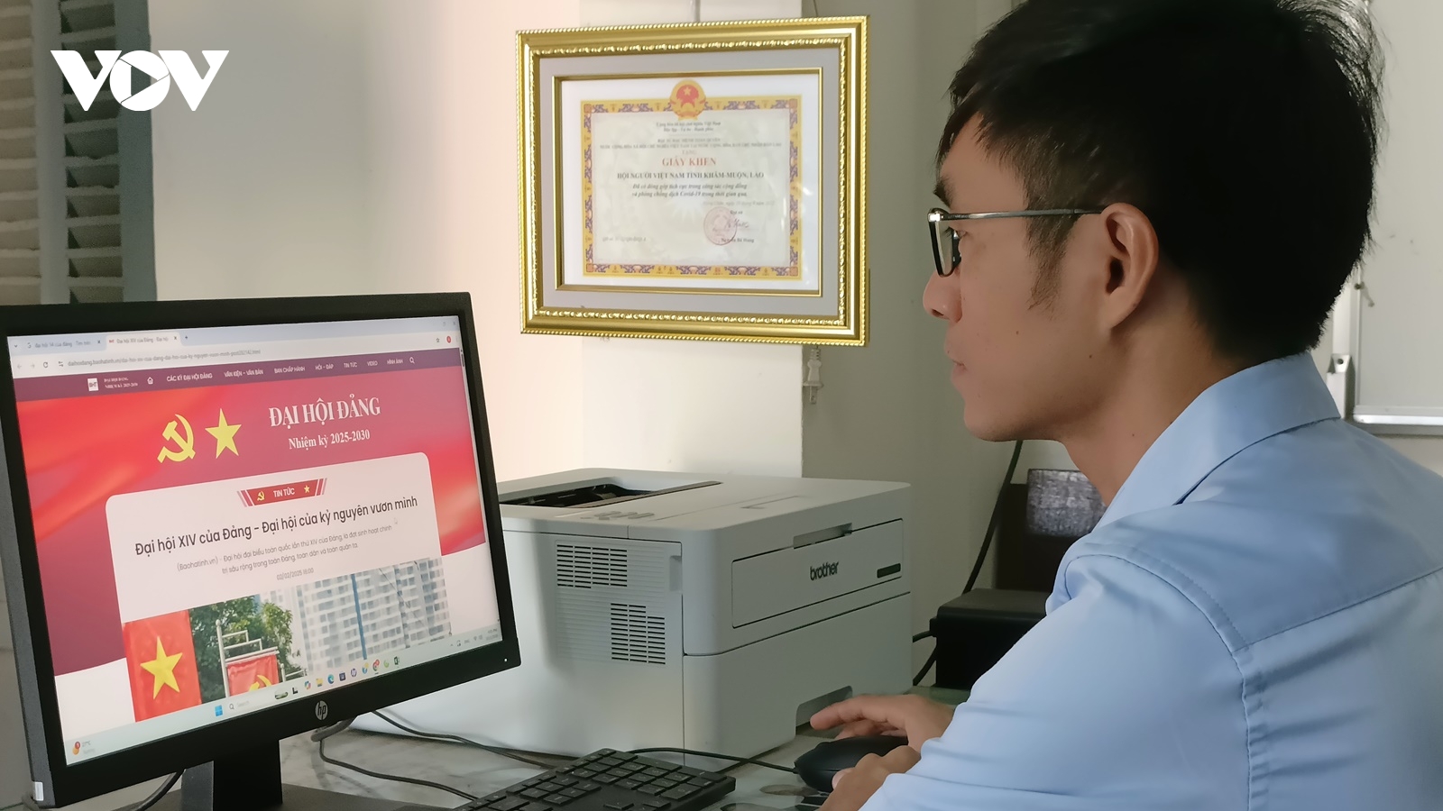 Cộng đồng người Việt tại Lào hướng tới Đại hội XIV của Đảng