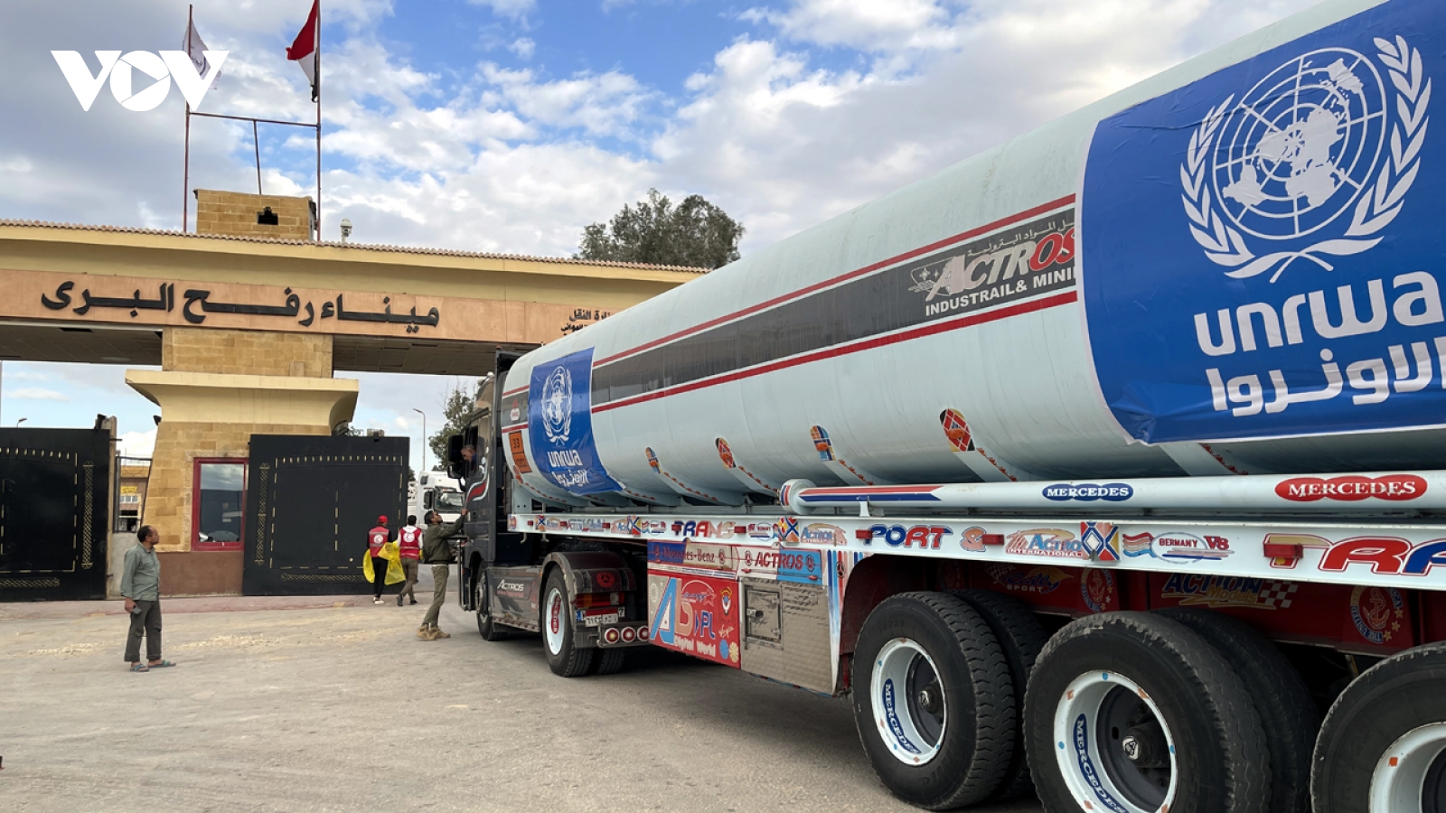 Ai Cập chuyển hơn 7.600 tấn hàng cứu trợ đến Gaza