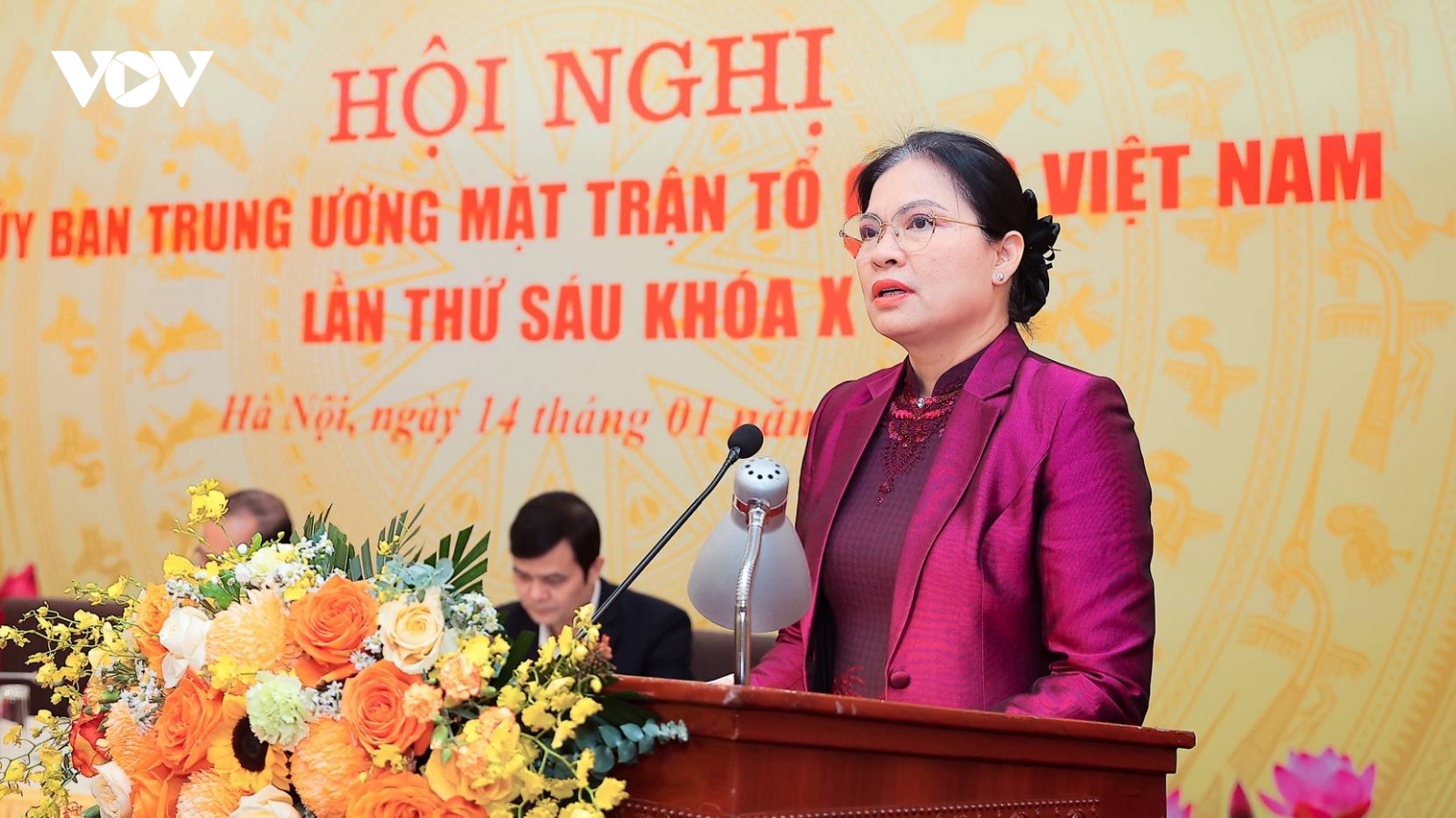 Bà Hà Thị Nga giữ chức Phó Chủ tịch – Tổng Thư ký Ủy ban Trung ương MTTQ Việt Nam
