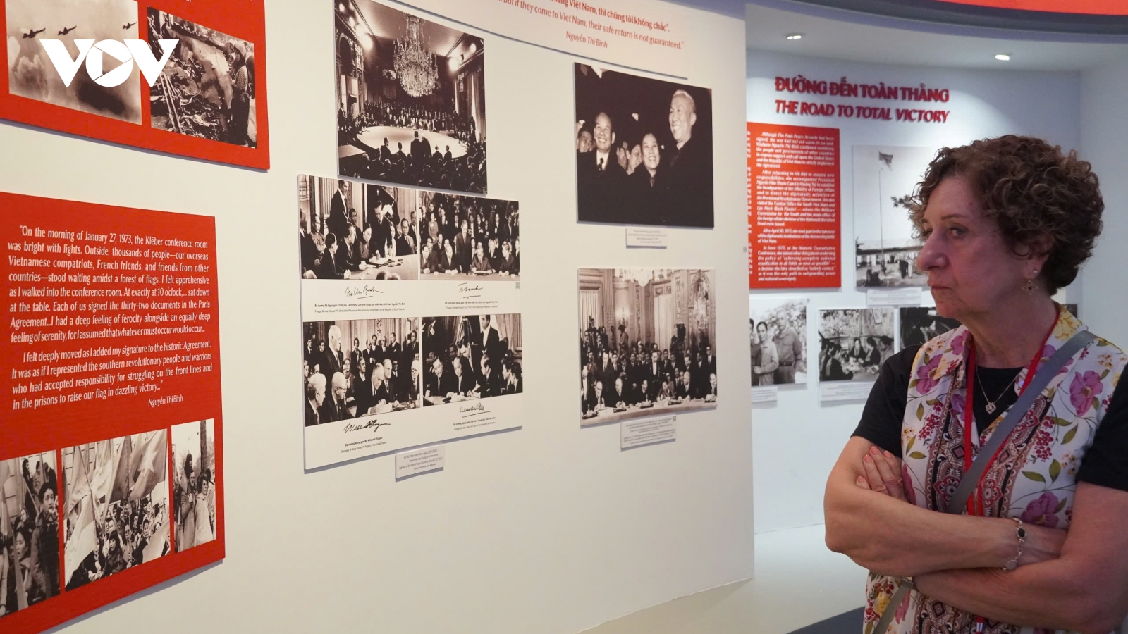 Trưng bày tư liệu về bà Nguyễn Thị Bình – Tôn vinh trí tuệ, bản lĩnh phụ nữ Việt Nam