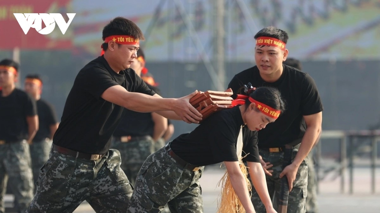 Lực lượng công an xuất quân và diễn tập phương án bảo vệ Đại hội XIV của Đảng