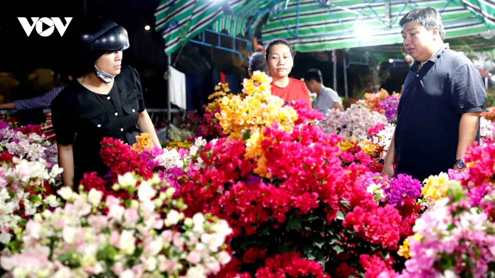 Sống lại Tết xưa, tự tay gói bánh tét ở Chợ hoa Bình Đông 2026