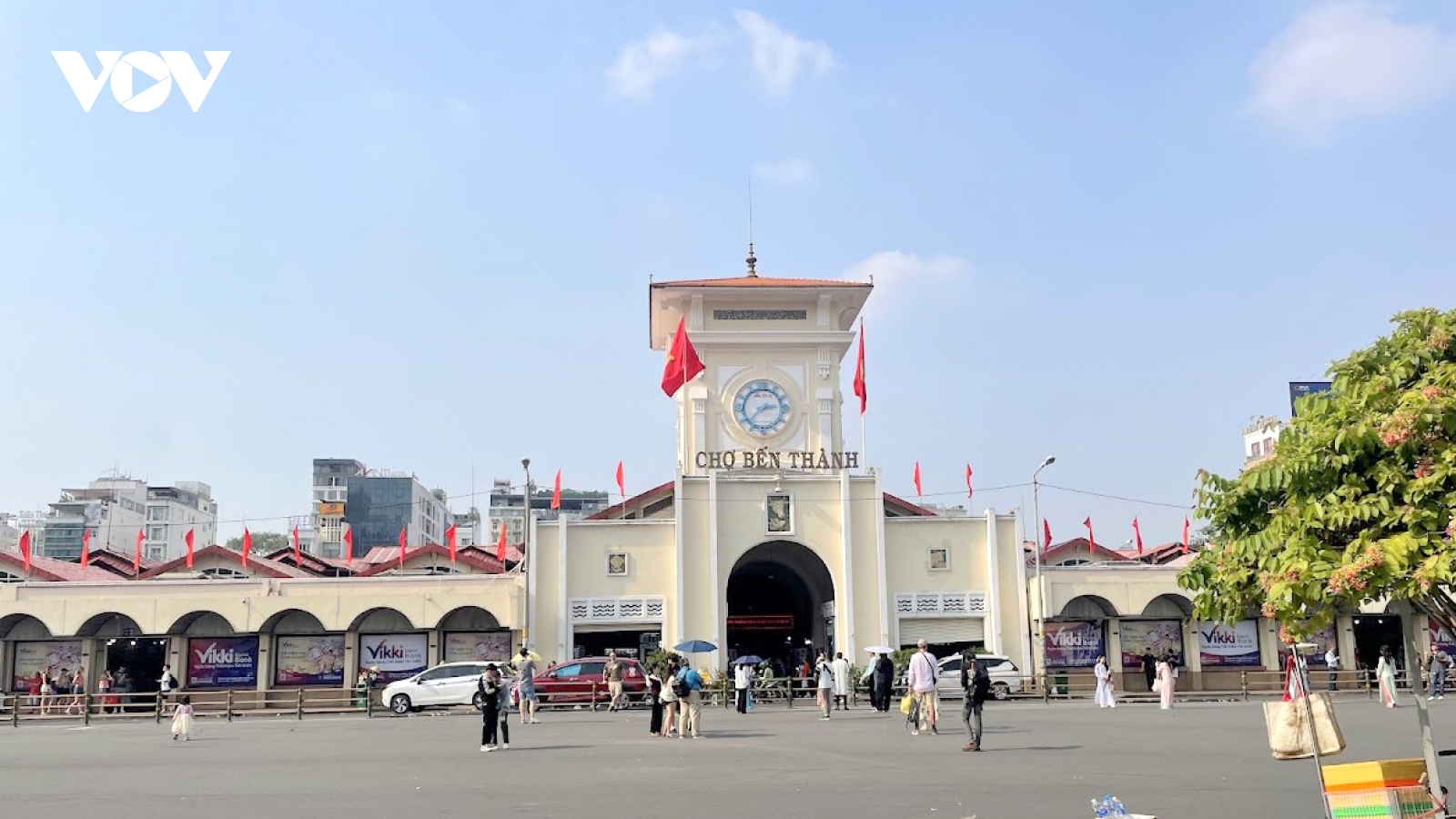 Chợ Bến Thành, hồ Con Rùa tại TP.HCM sẽ được chỉnh trang trước Tết Nguyên đán