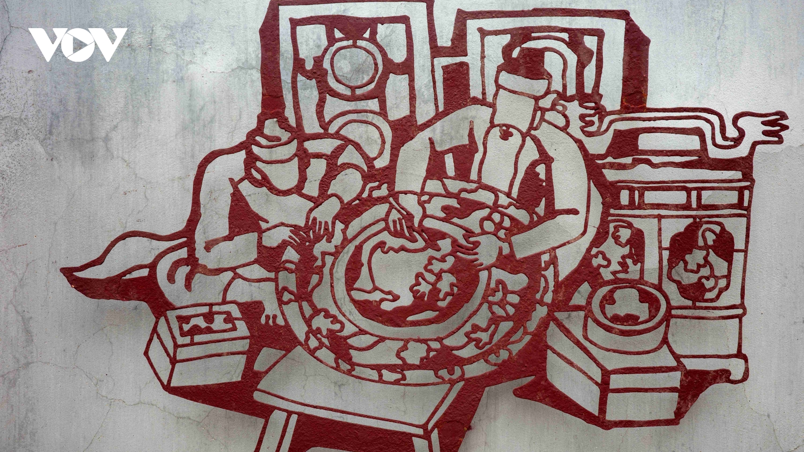 Đình Vũ Thạch và ký ức phố nghề chạm khảm bên hồ Gươm