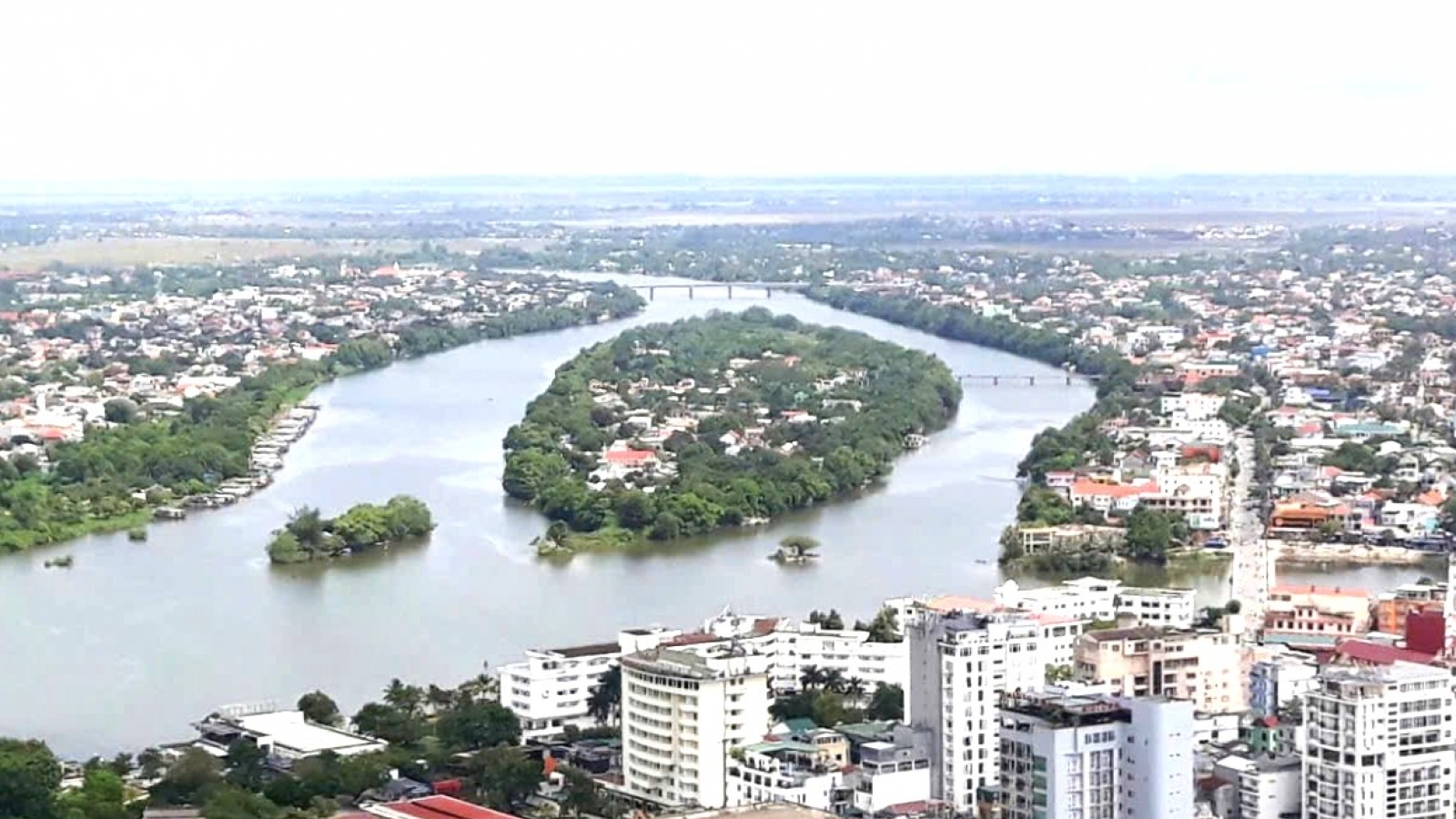 Đầu tư 2.200 tỷ đồng xây cầu qua ốc đảo Cồn Hến giữa sông Hương