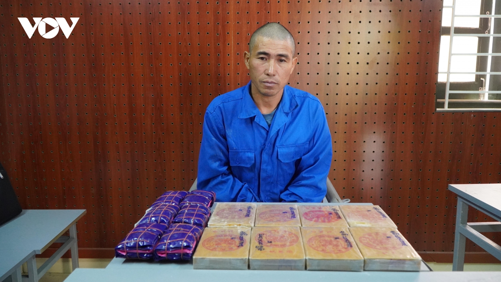 Công an Điện Biên triệt phá chuyên án ma túy, thu giữ 10 bánh heroin và hồng phiến