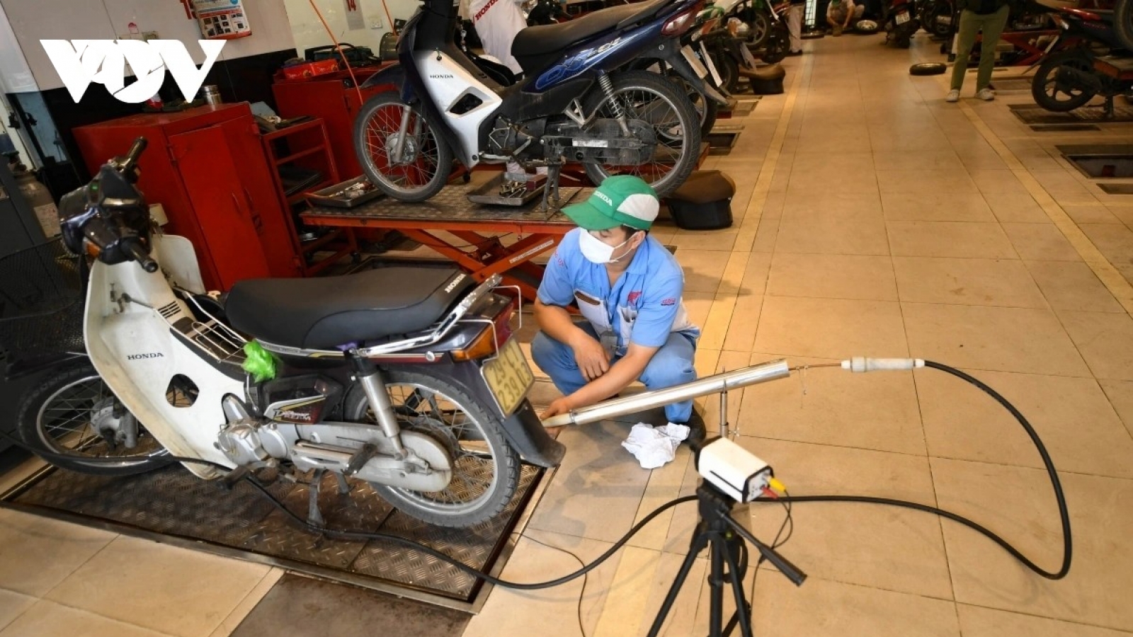 Chuẩn bị kiểm định khí thải của hơn 70 triệu xe trên toàn quốc