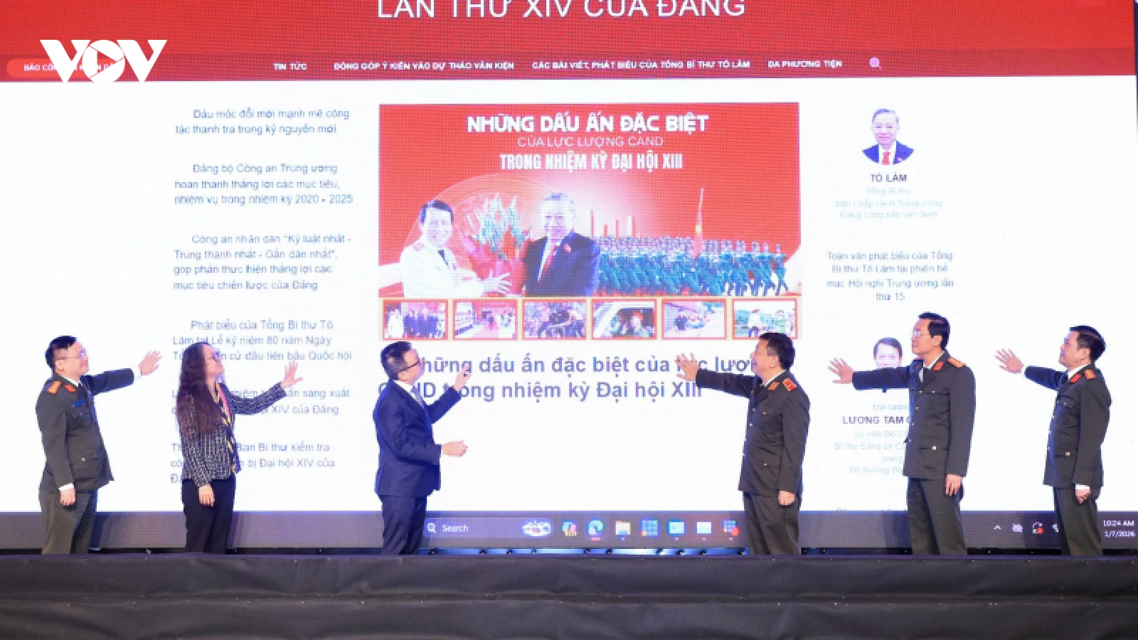 Ra mắt Chuyên trang "Đại hội đại biểu toàn quốc lần thứ XIV của Đảng"