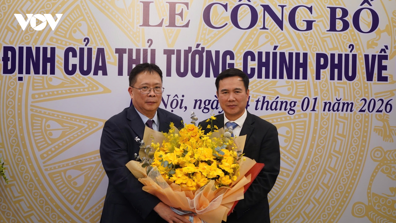 Công bố quyết định bổ nhiệm Phó Chủ tịch Viện Hàn lâm Khoa học và Công nghệ