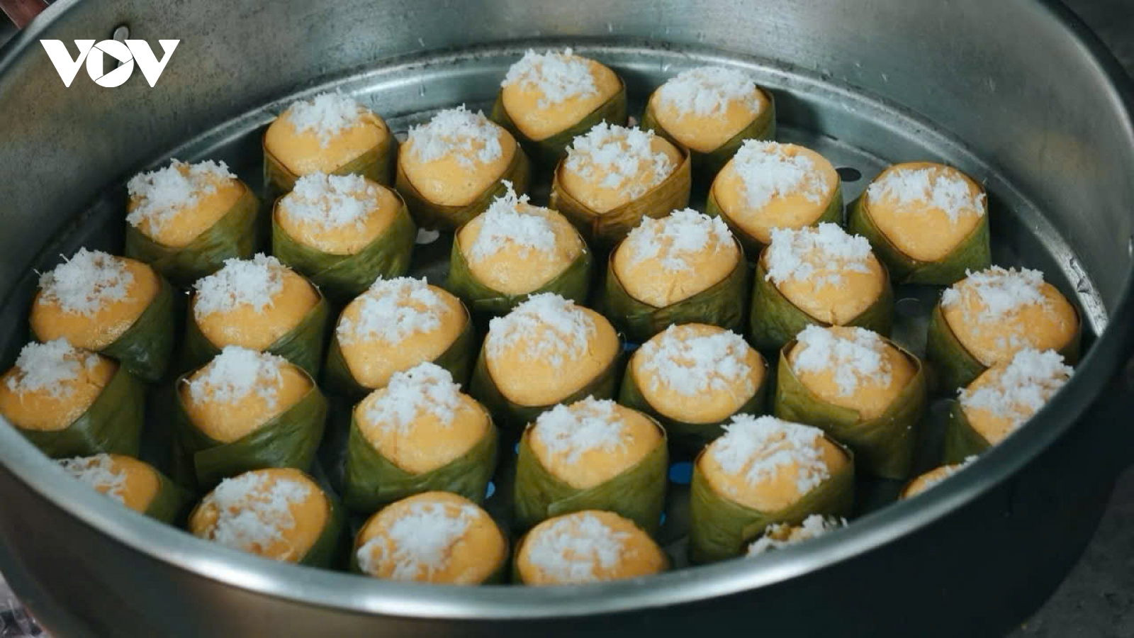 Bánh bò thốt nốt An Giang: Tinh hoa vàng ươm của ẩm thực đồng bào Khmer