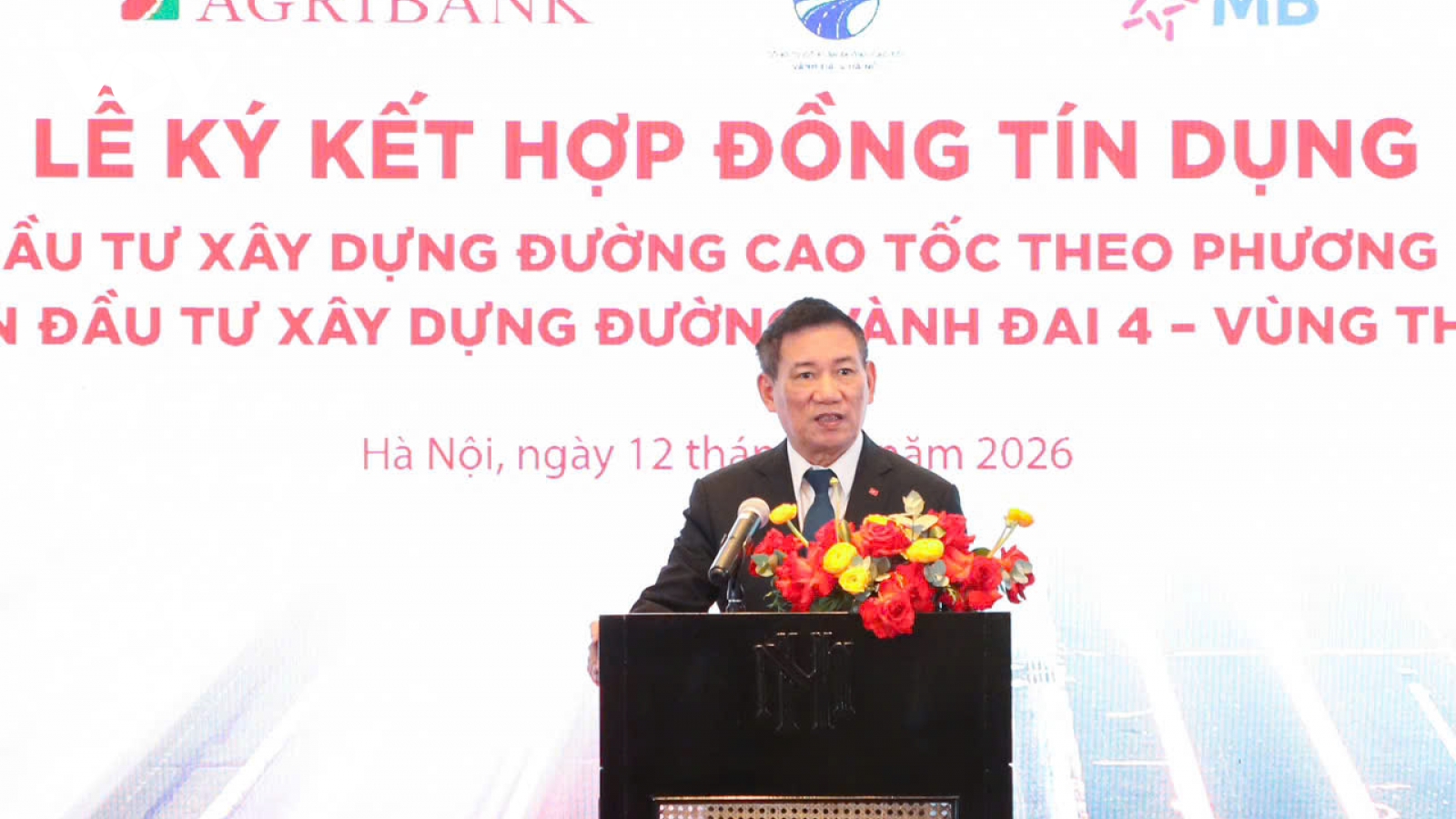 Ký hợp đồng tín dụng hơn 25.400 tỷ đồng cho Dự án Vành đai 4 – Vùng Thủ đô Hà Nội