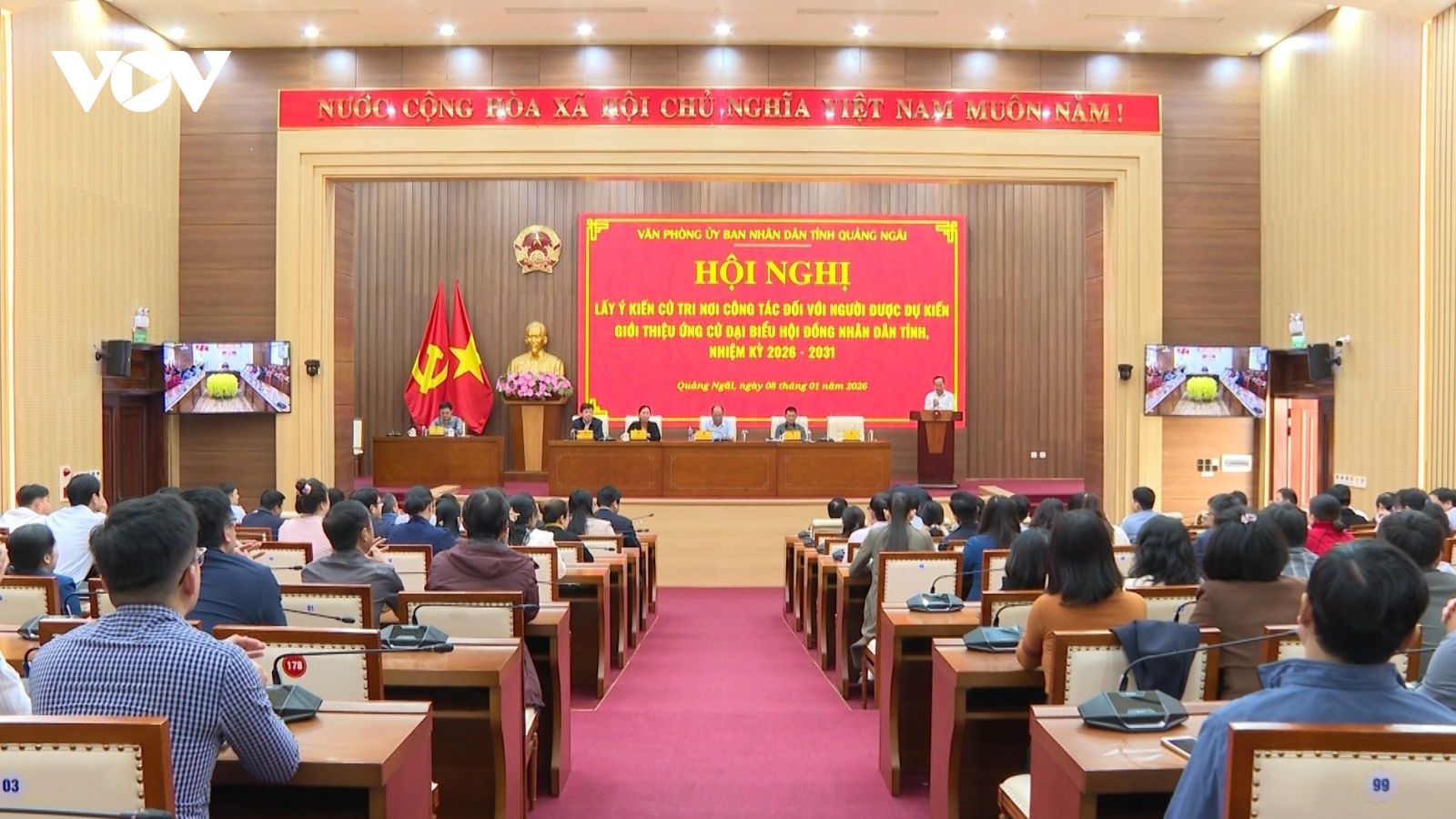 Quảng Ngãi chuẩn bị sớm, bảo đảm bầu cử dân chủ, đúng luật