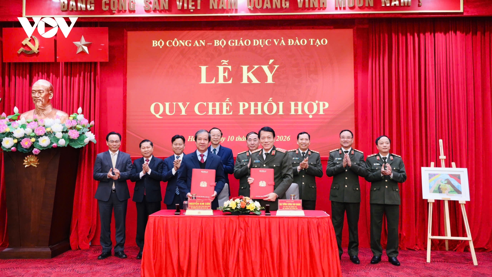 Tiếp tục phối hợp công tác giữa Bộ Công an và Bộ Giáo dục – Đào tạo